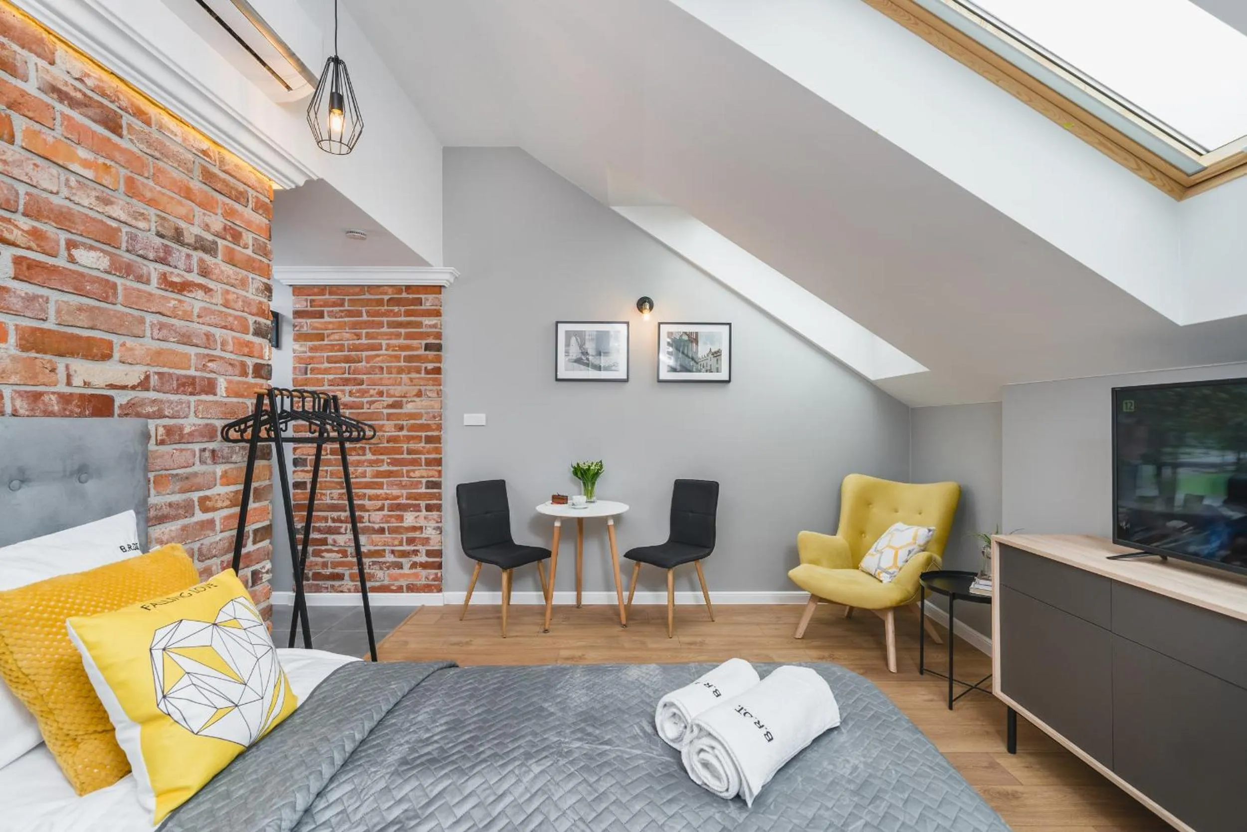 Bed in Saint Florian's Suites - Old Town Luxury Apartments - by Upstairs