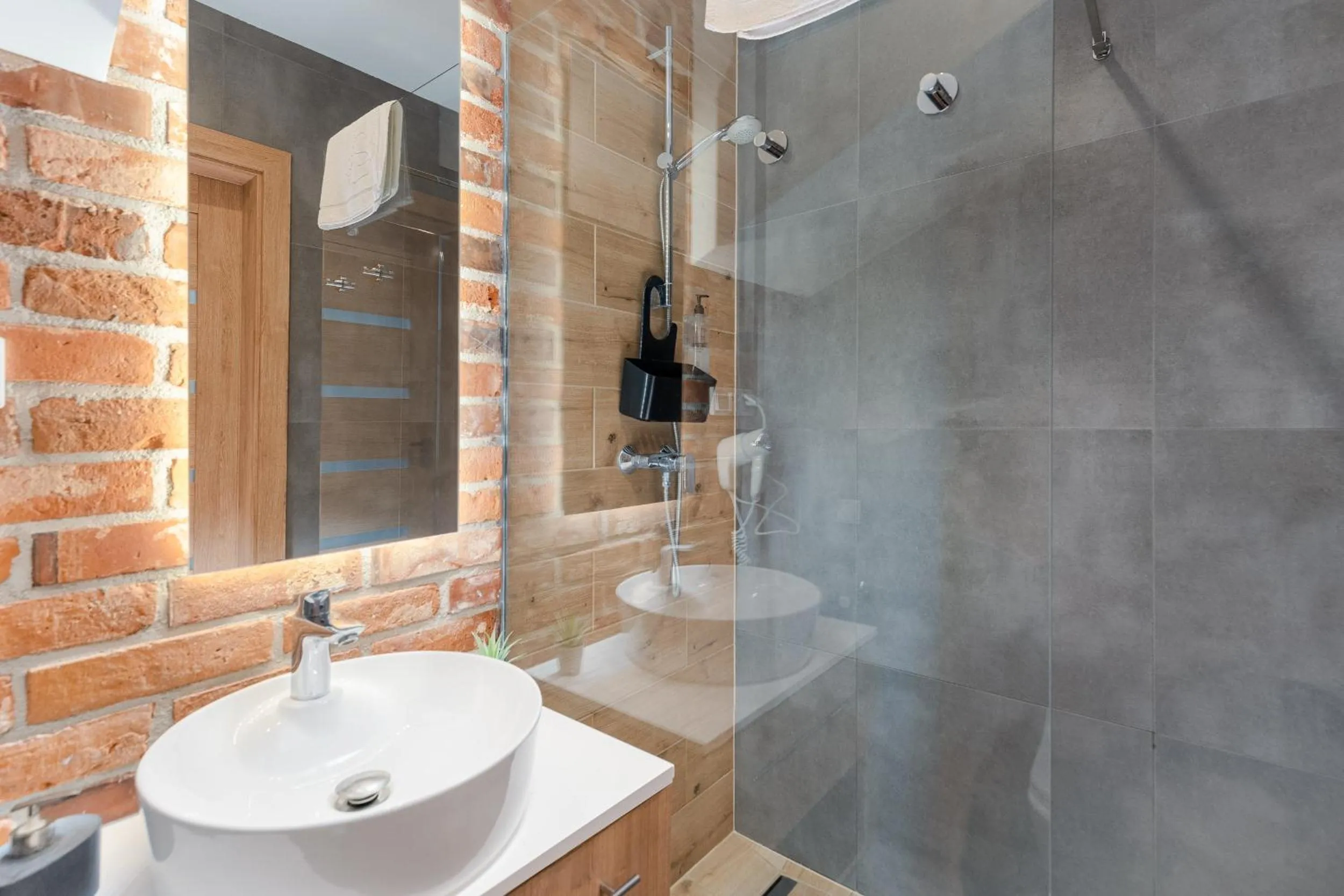 Shower in Saint Florian's Suites - Old Town Luxury Apartments - by Upstairs