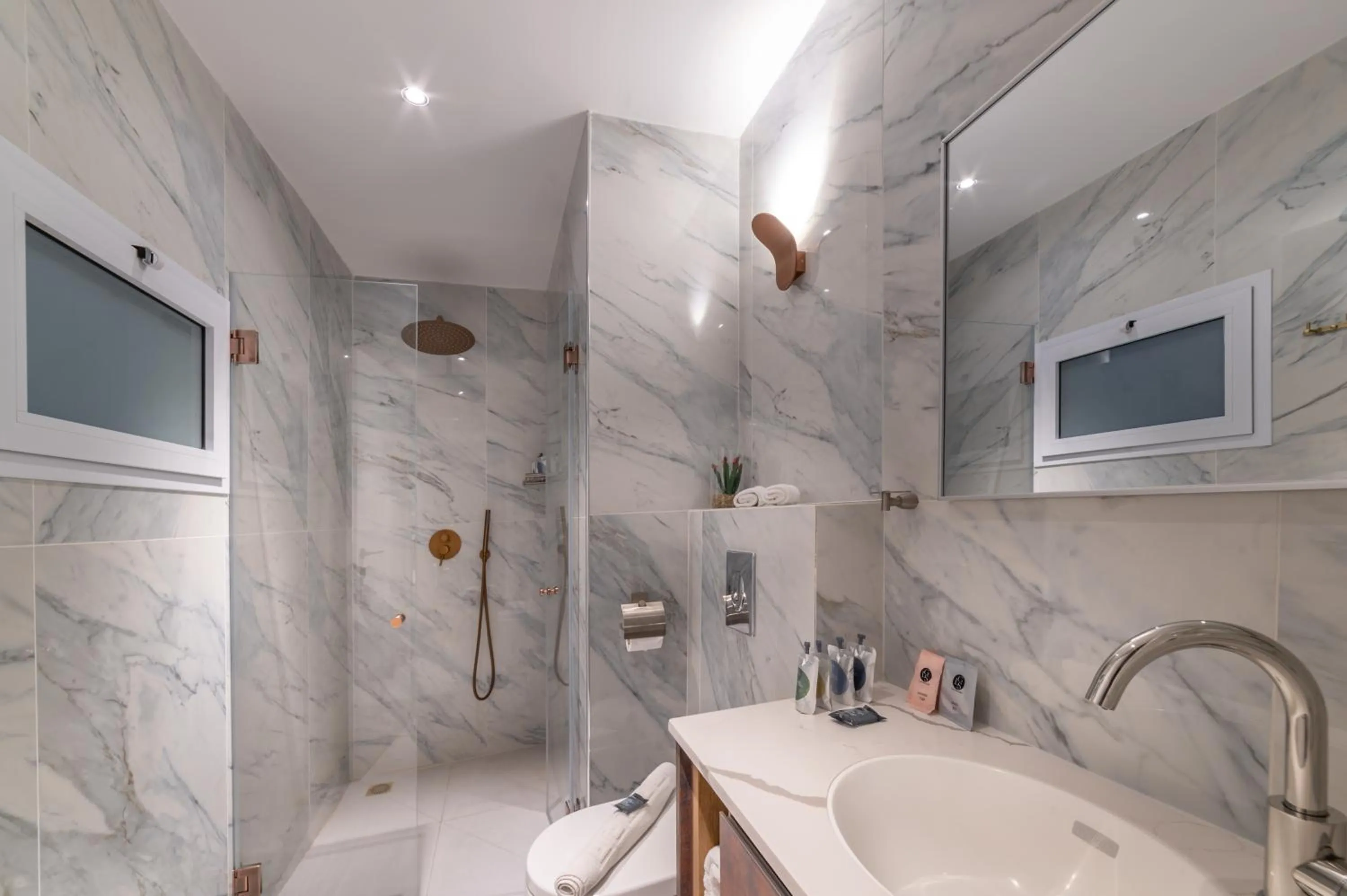 Shower in The David Story Boutique