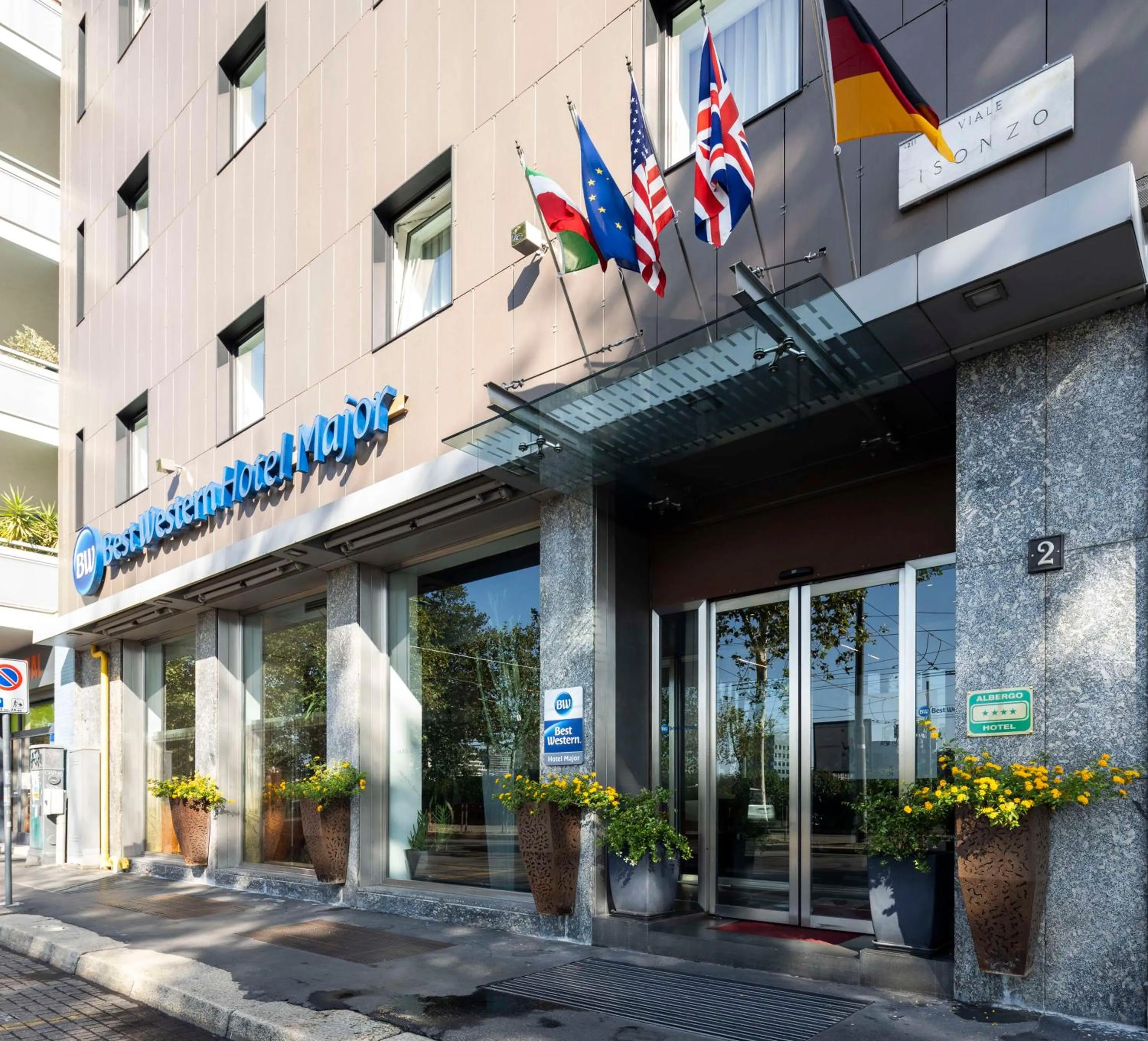 Property building in Best Western Hotel Major