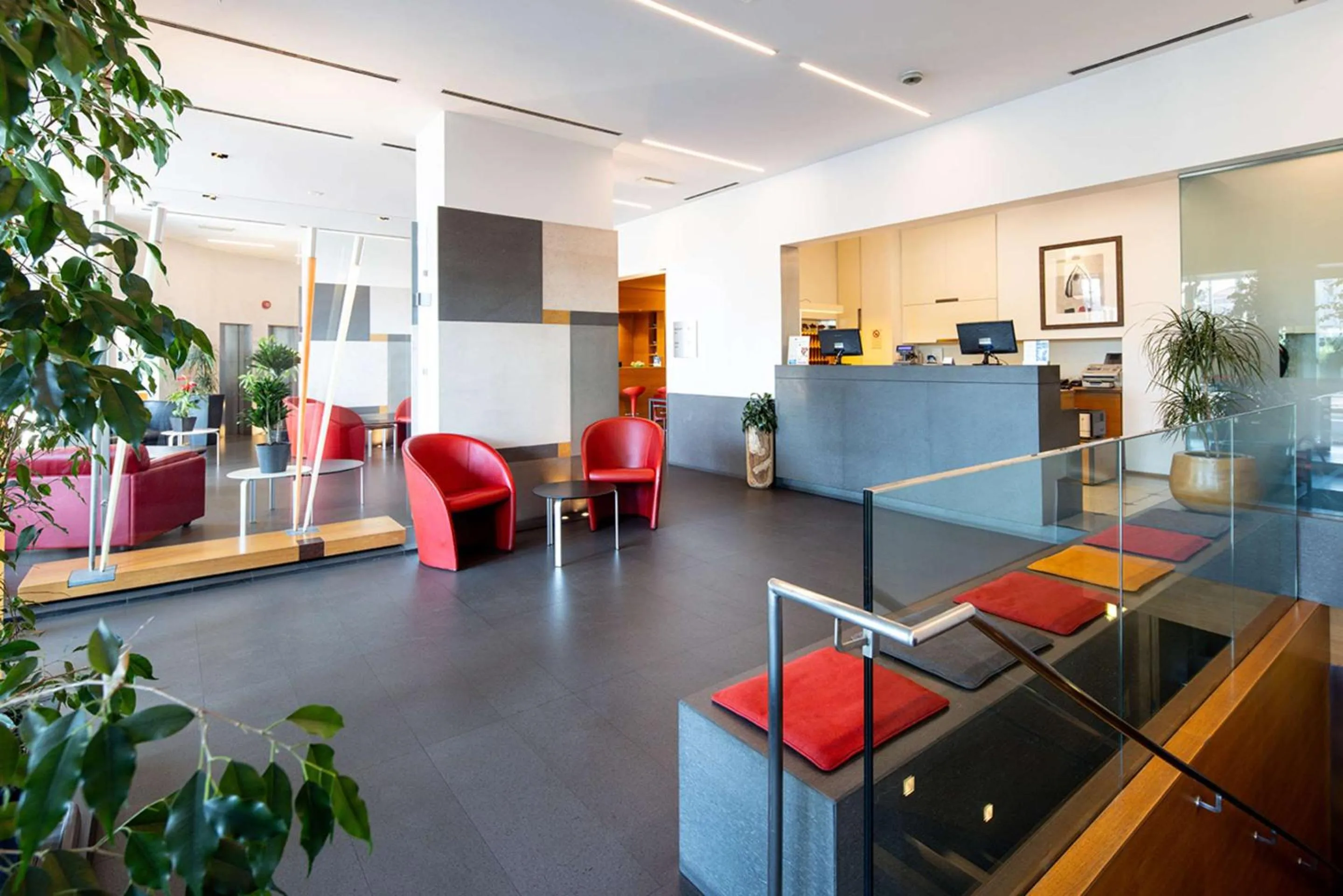 Lobby or reception in Best Western Hotel Major