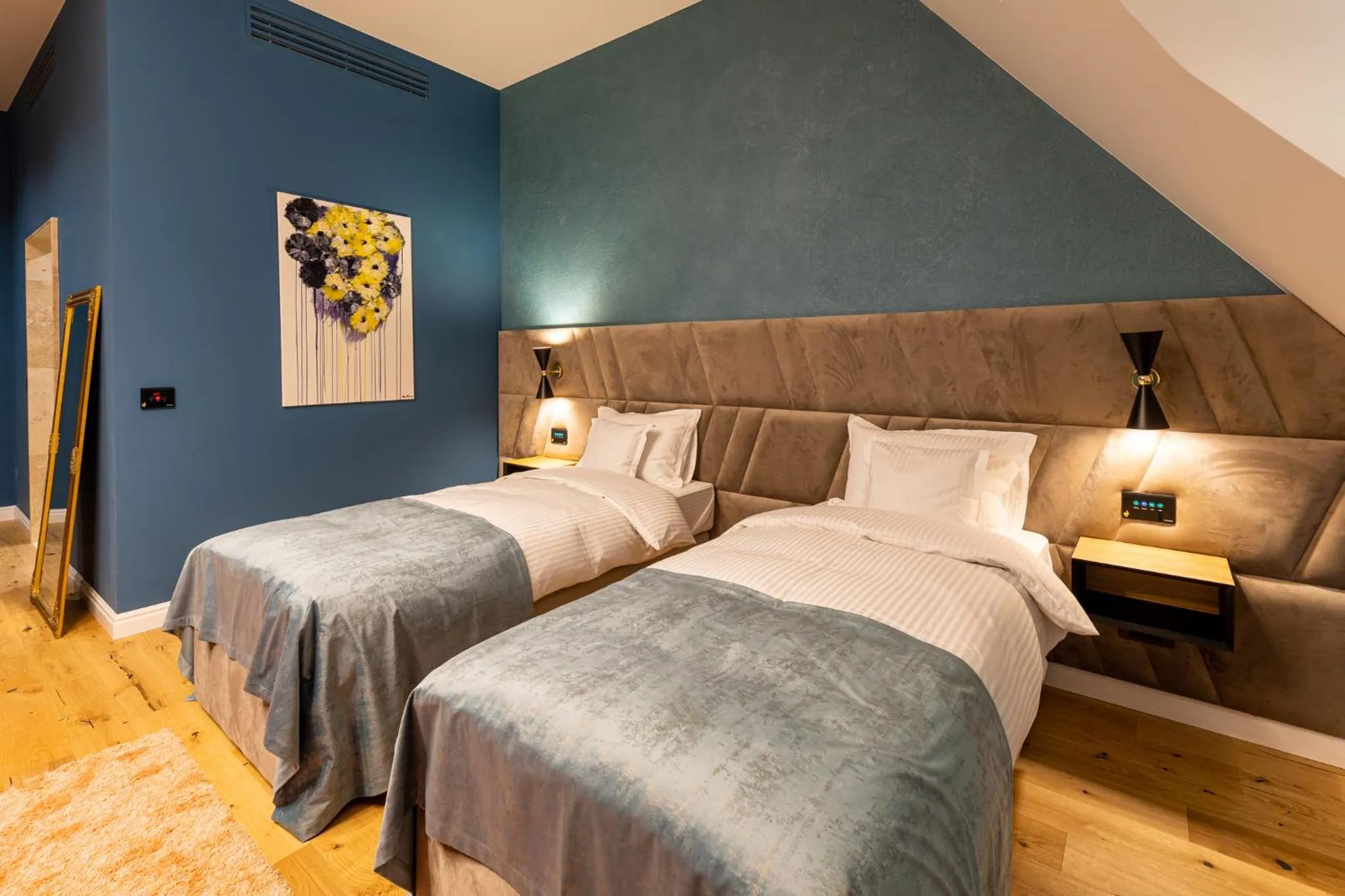 Bed in Boutique Hotel Cocosul de Aur