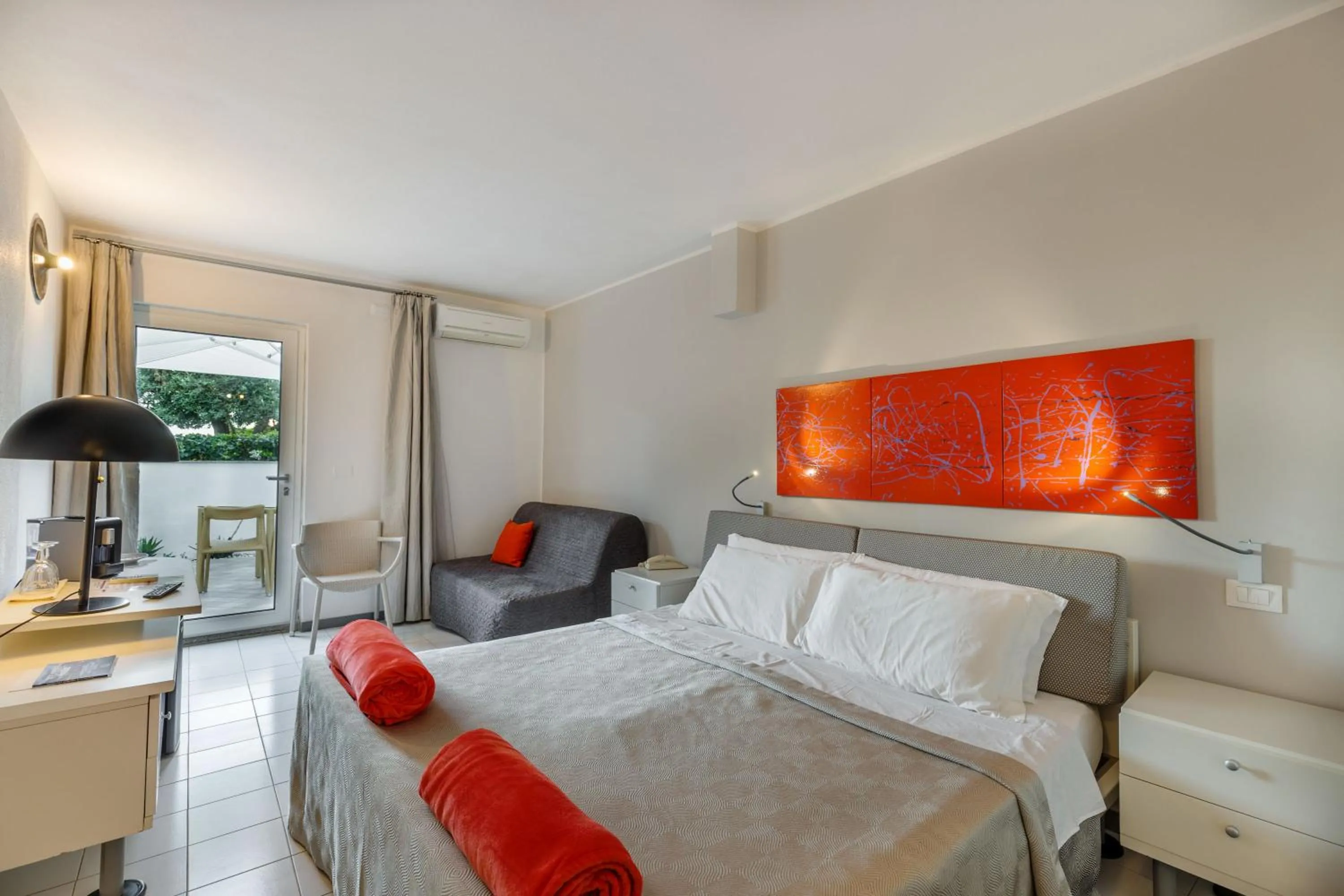 Bed in Hotel Residence Hibiscus