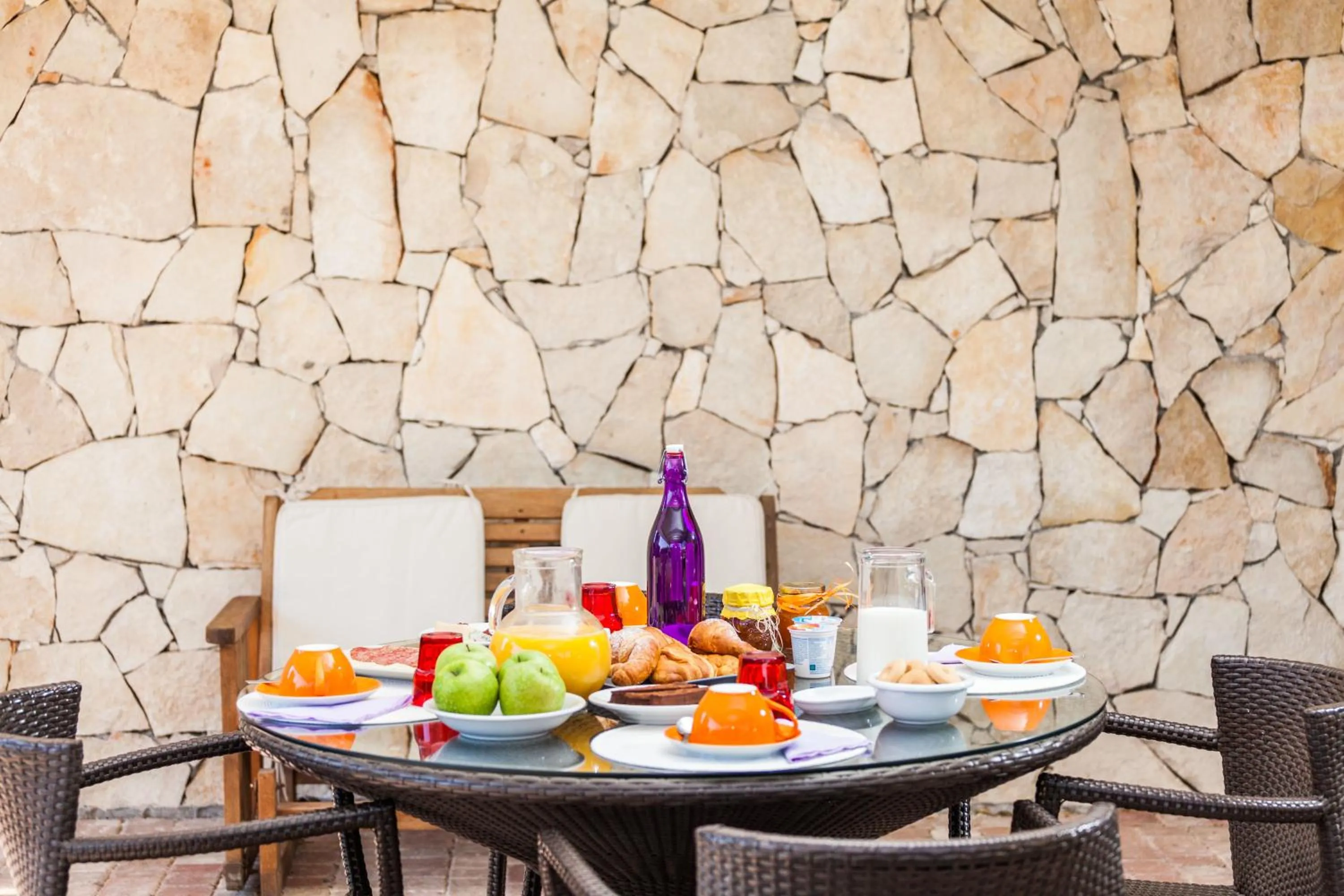 Food in Hotel Residence Hibiscus