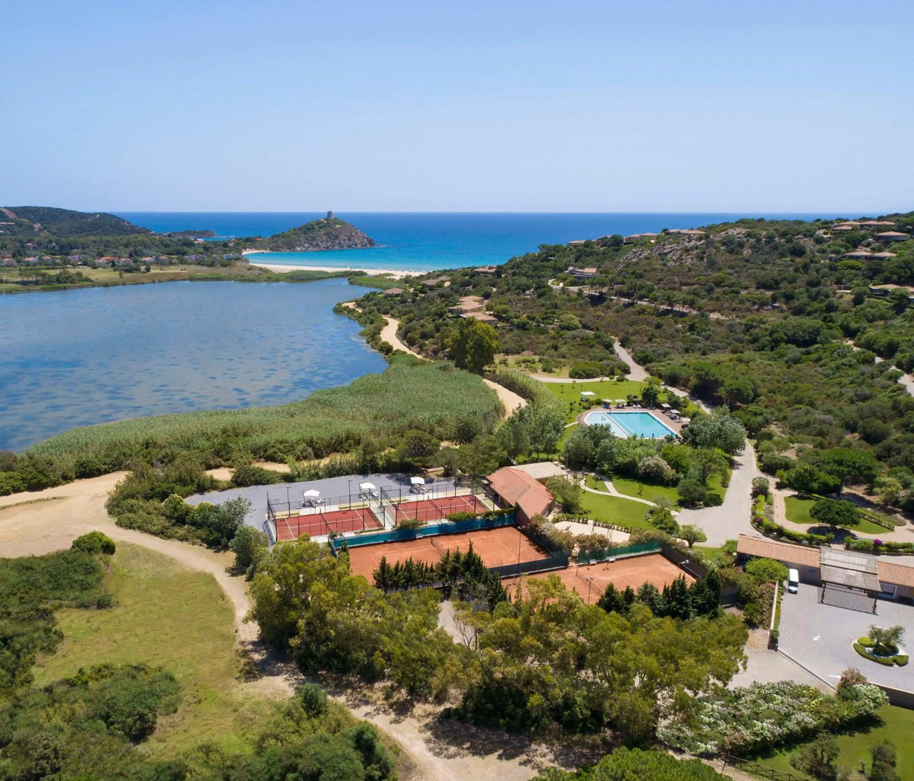 Sports in Baia Di Chia Resort Sardinia, Curio Collection By Hilton