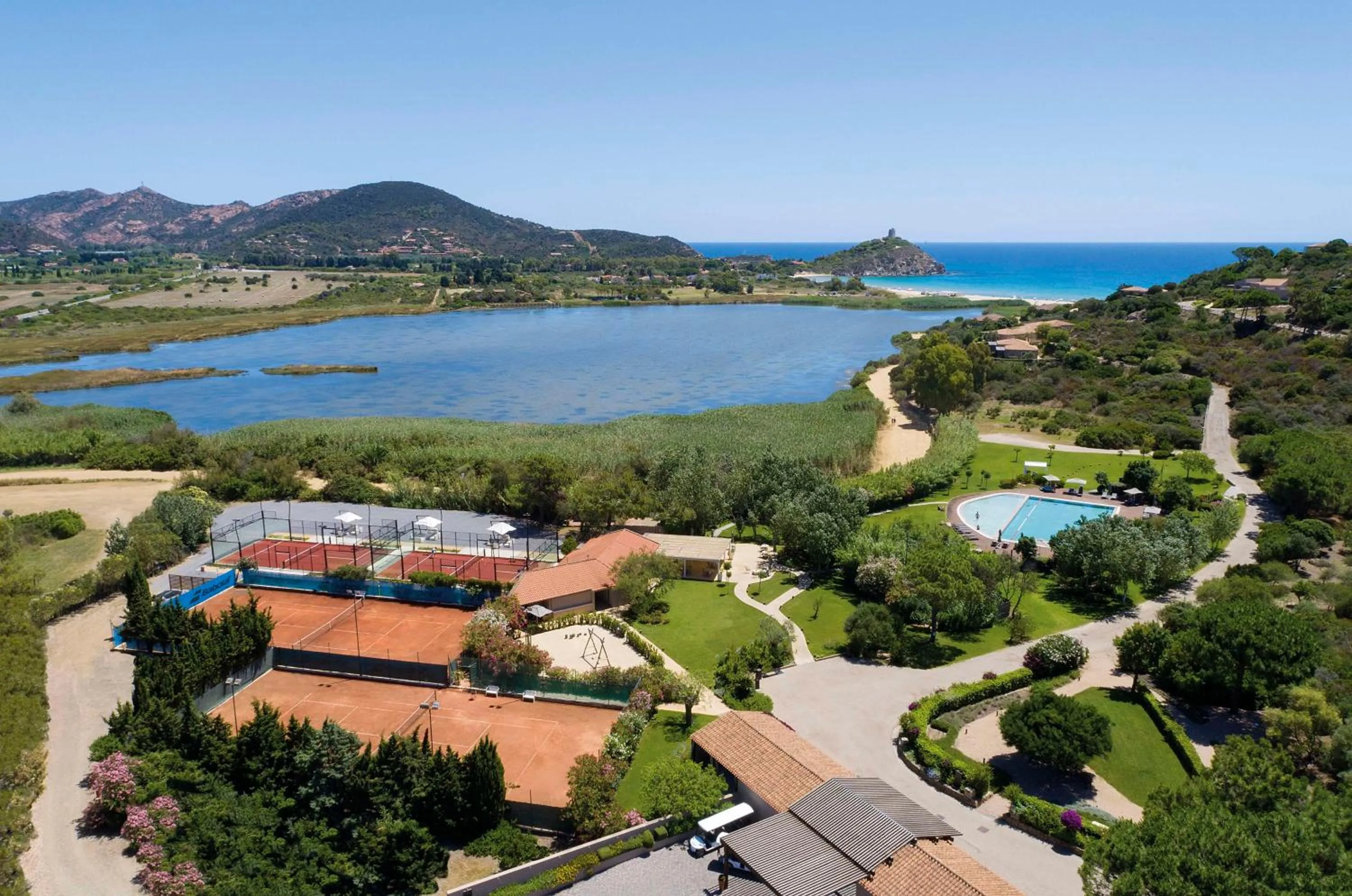 Sports in Baia Di Chia Resort Sardinia, Curio Collection By Hilton