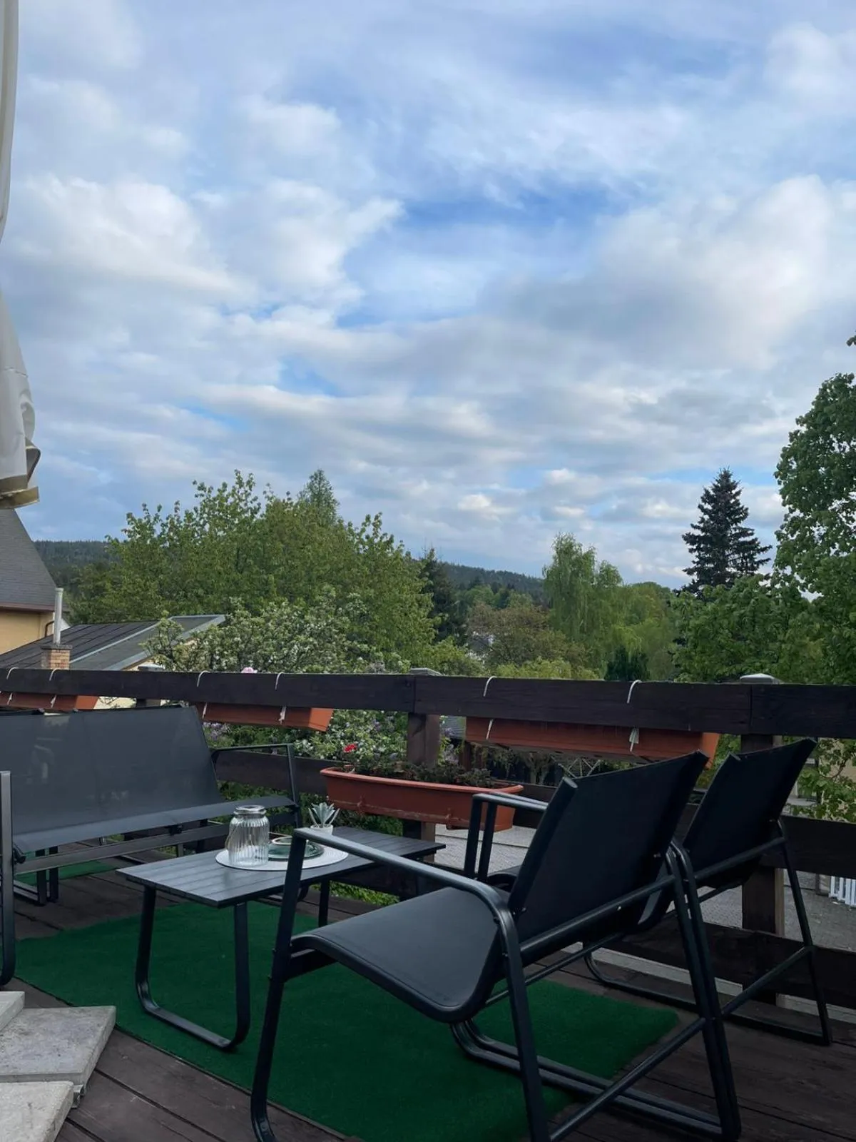 Balcony/Terrace in Landhotel Jägerhof