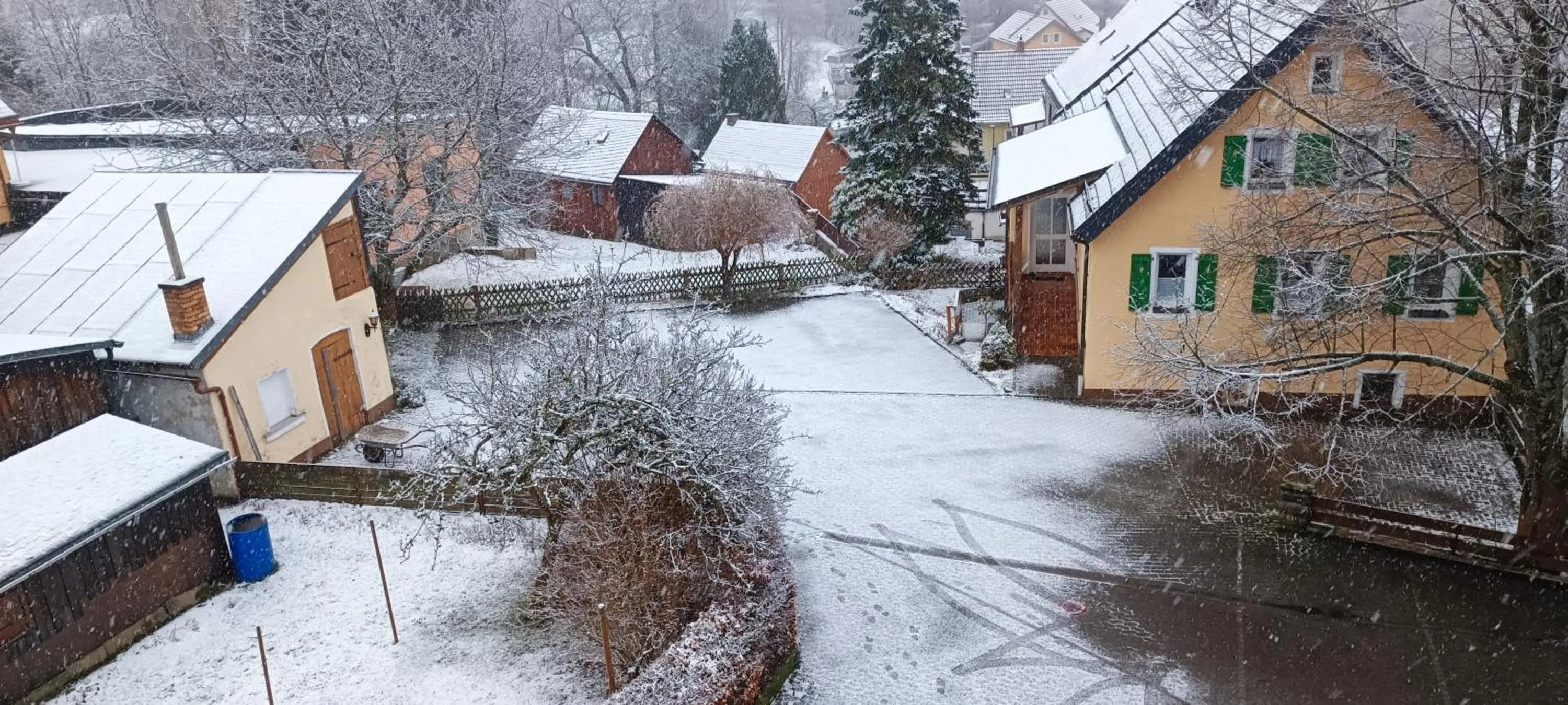 View (from property/room) in Landhotel Jägerhof