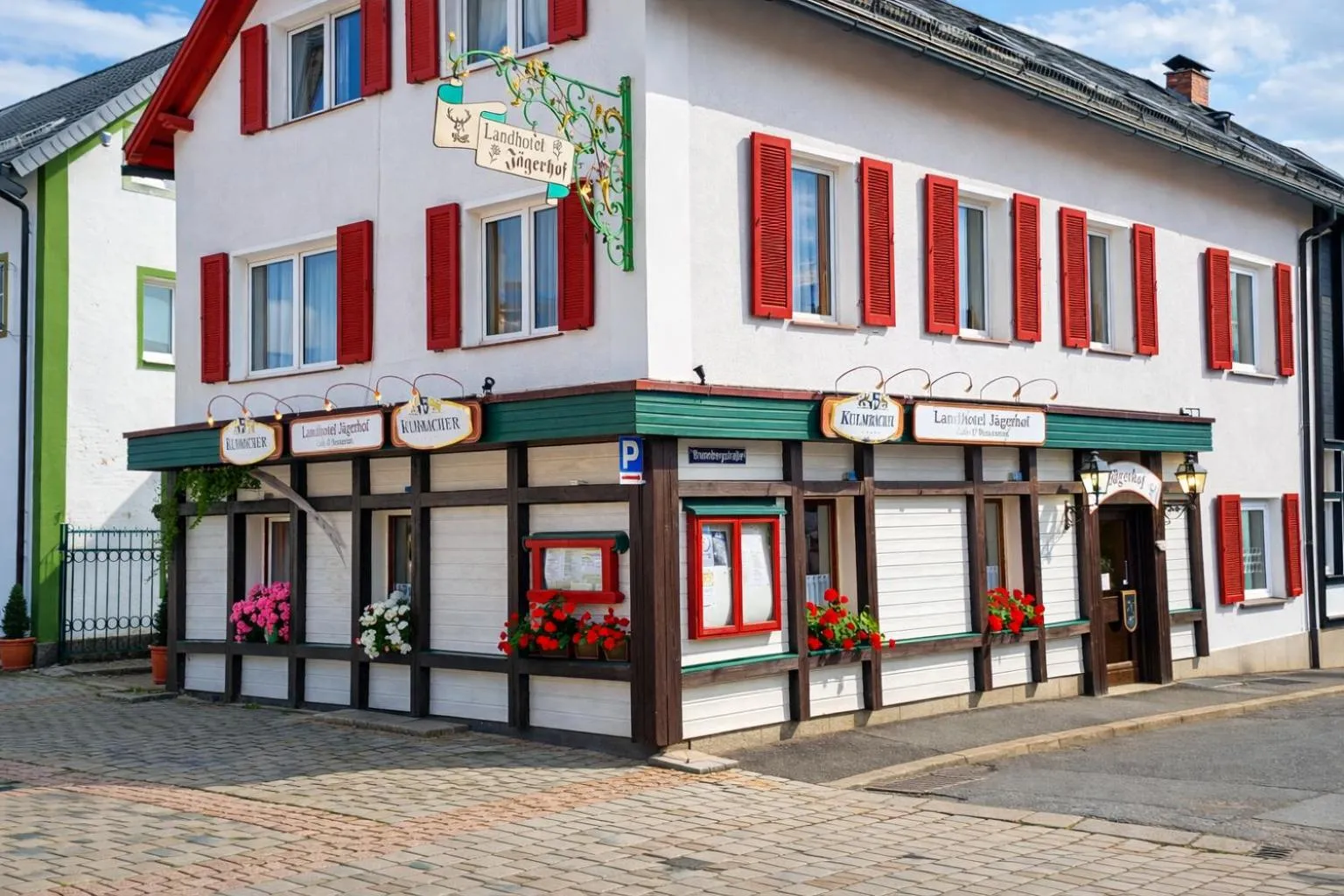 Property building in Landhotel Jägerhof Bischofsgrün
