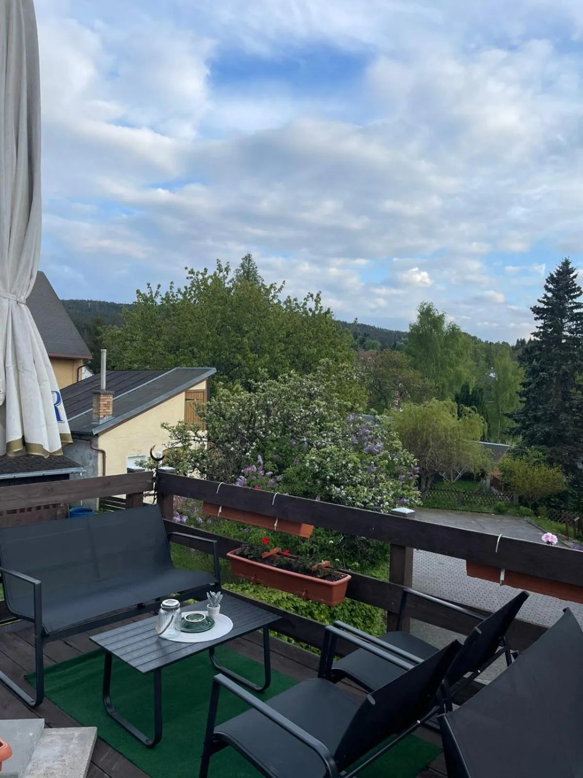 Balcony/Terrace in Landhotel Jägerhof