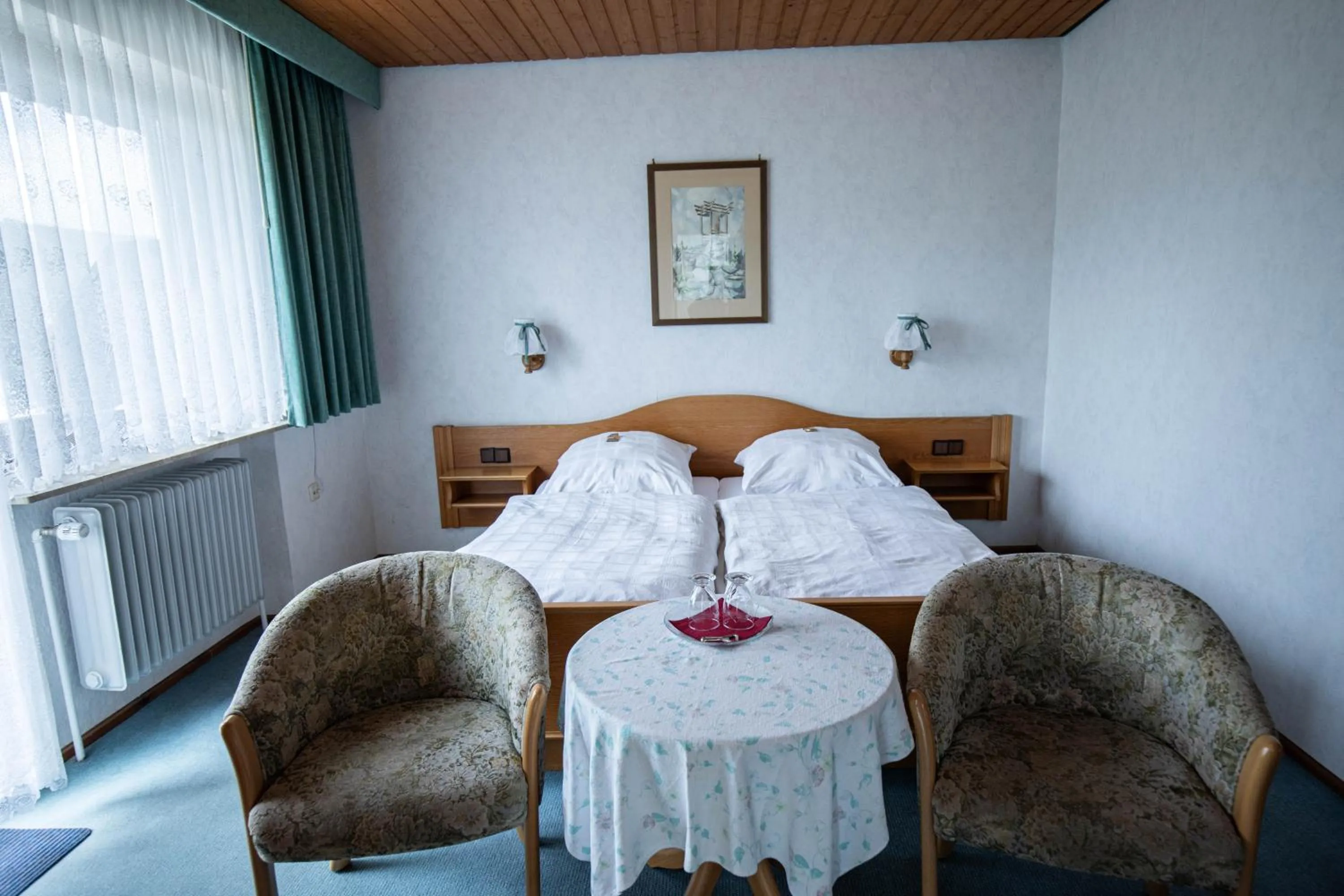 Photo of the whole room, Bed in Landhotel Jägerhof