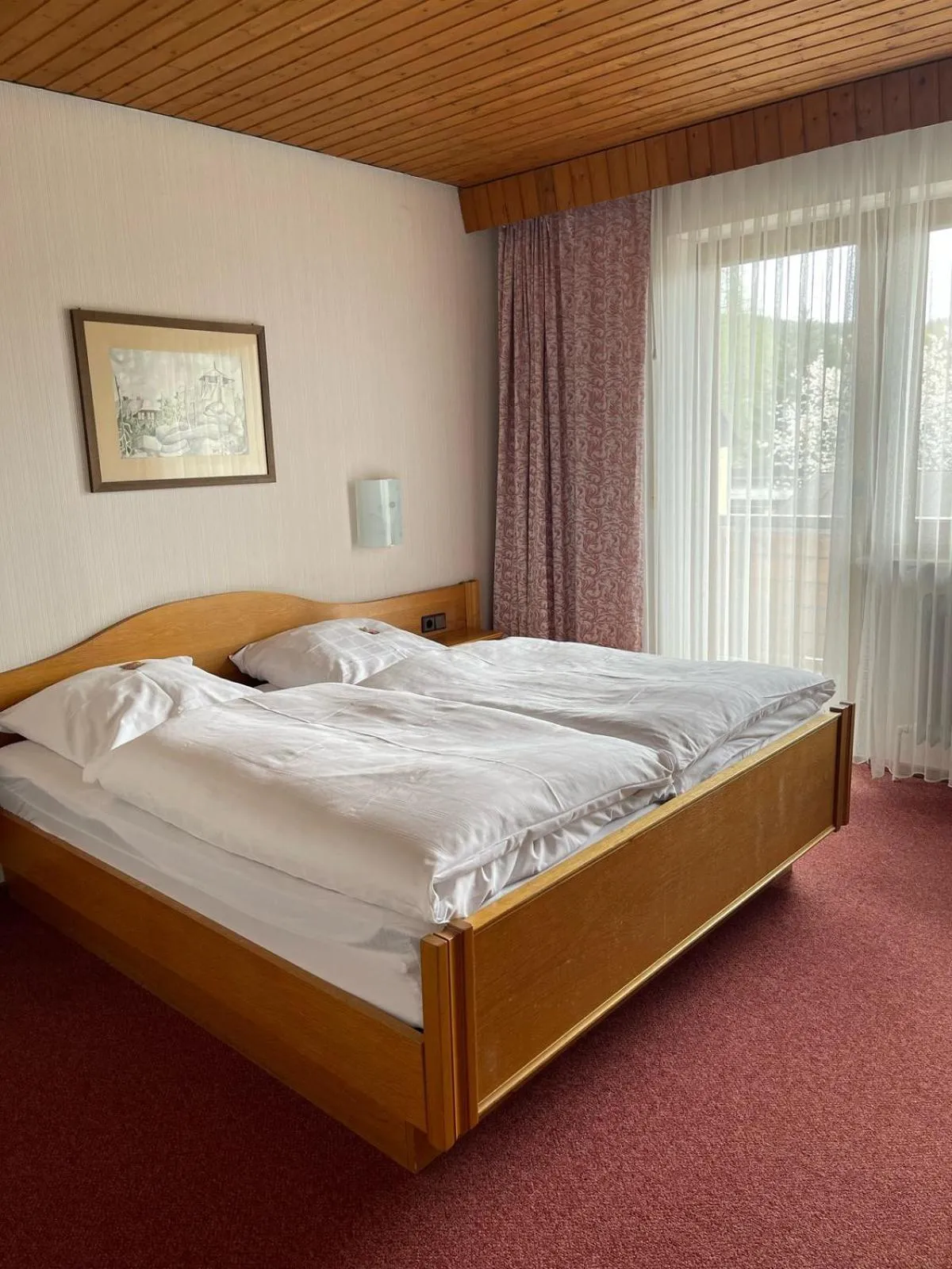 Bed in Landhotel Jägerhof