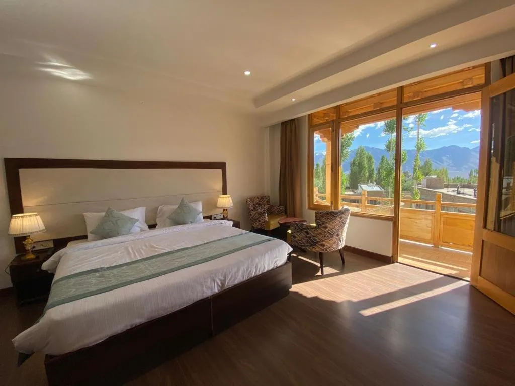 Bed in Lha-Zes