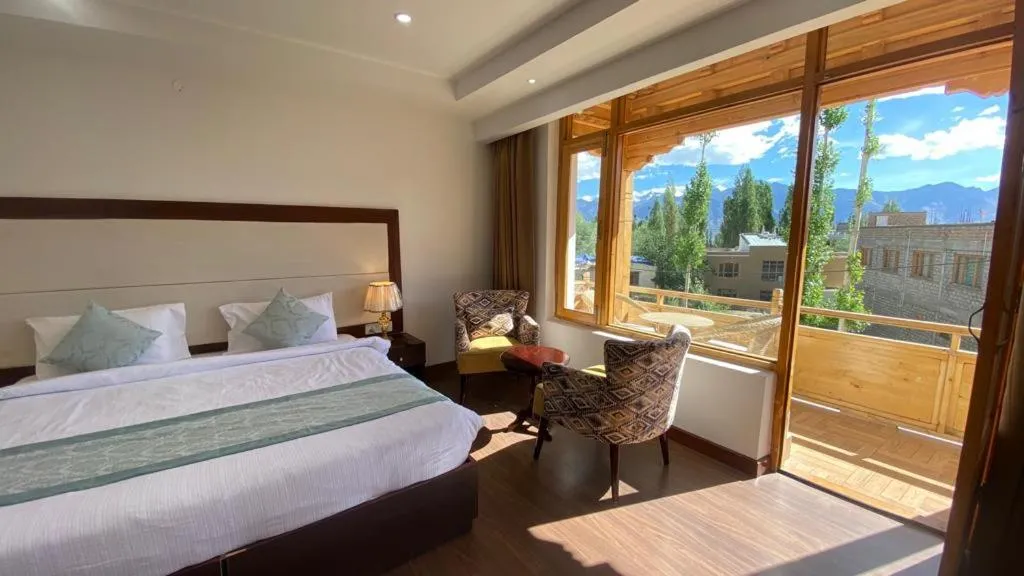 Bed in Lha-Zes