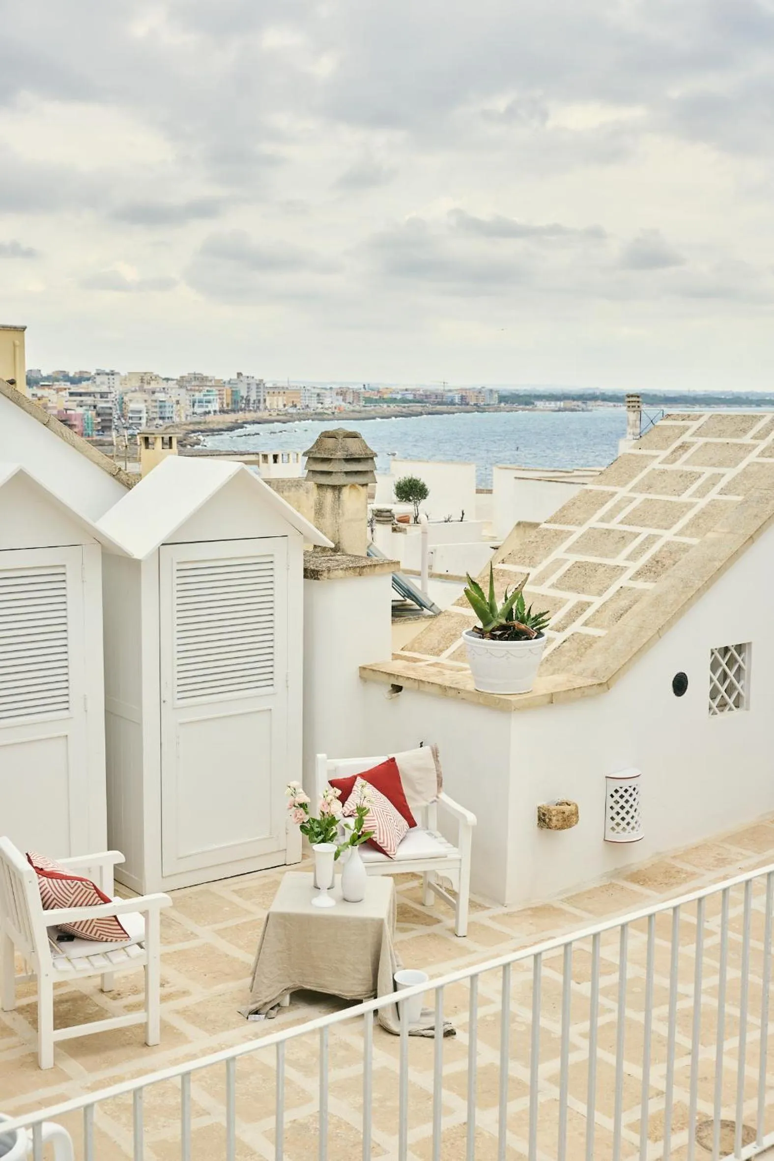 Balcony/Terrace in Palazzo Mosco - Dimora Storica