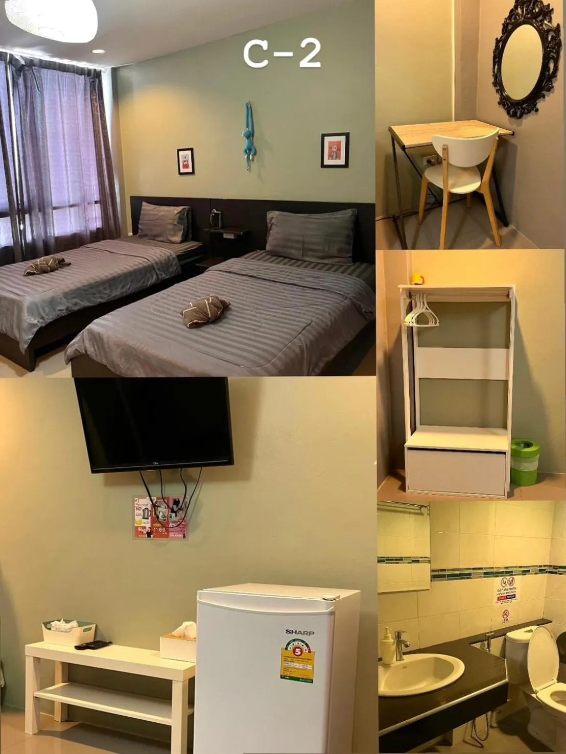 Bedroom, Bed in White Monkey Guesthouse