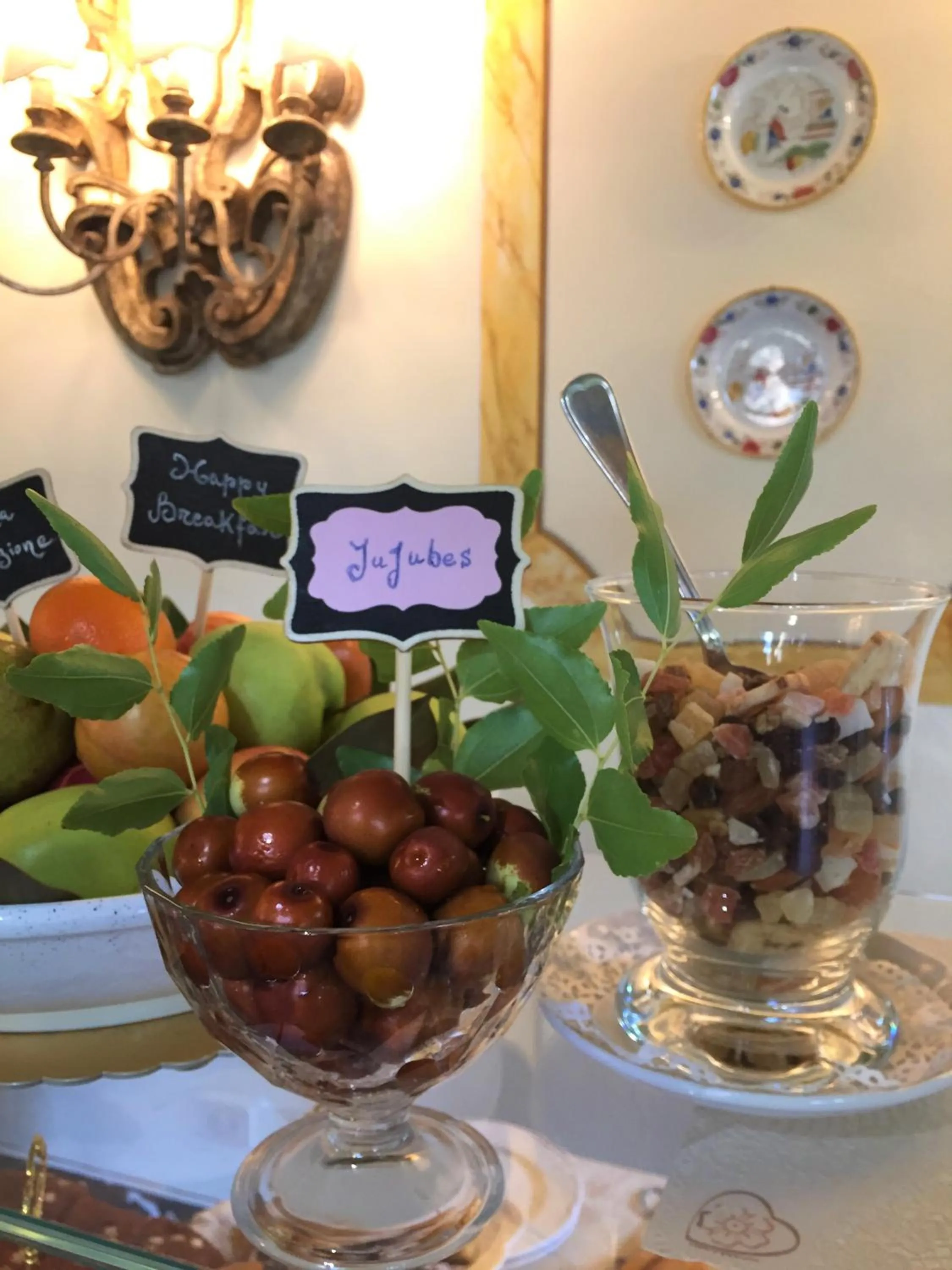 Food and drinks in Hotel Santa Caterina