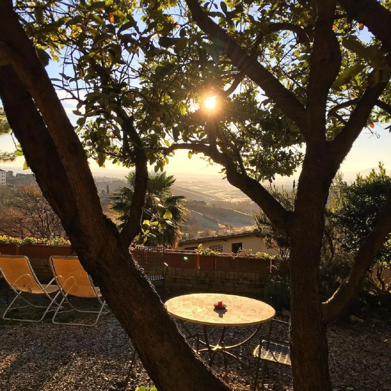 Sunrise in Hotel Santa Caterina