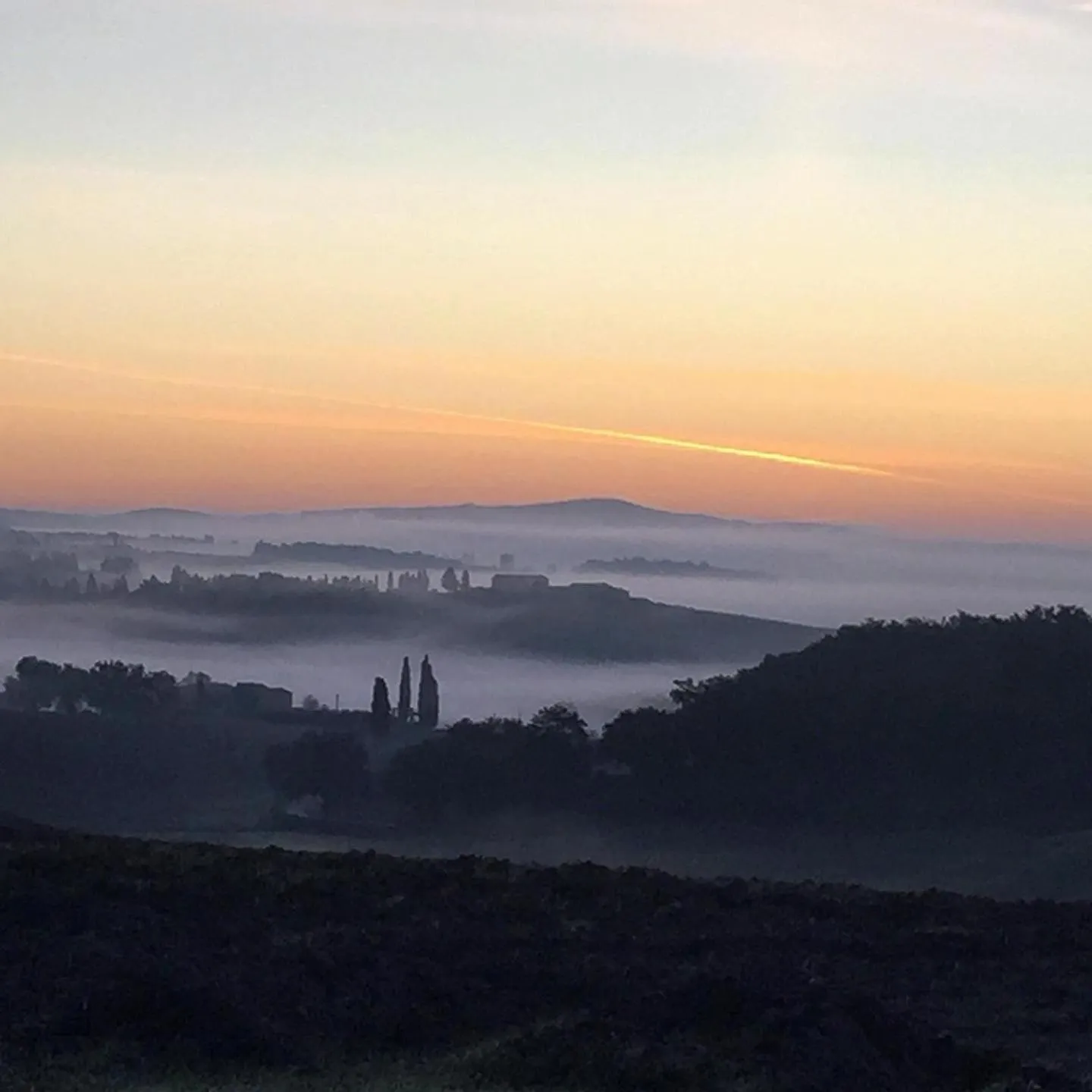 Sunrise in Hotel Santa Caterina