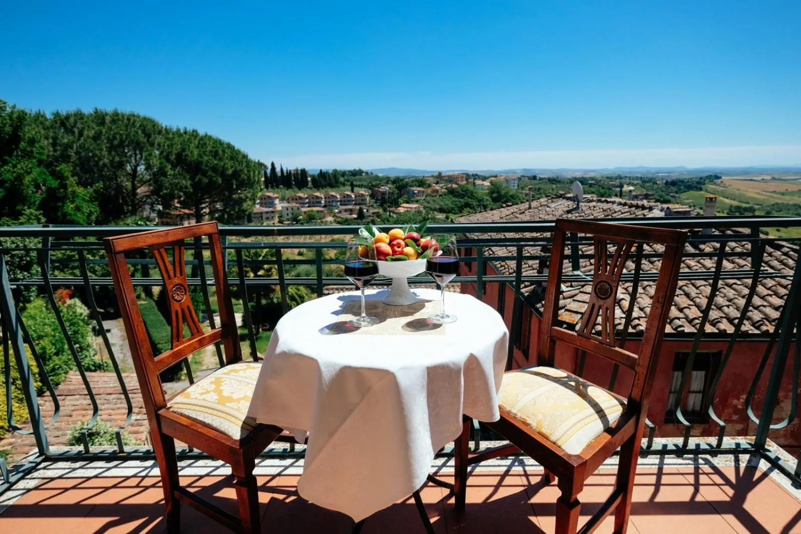 Balcony/Terrace in Hotel Santa Caterina