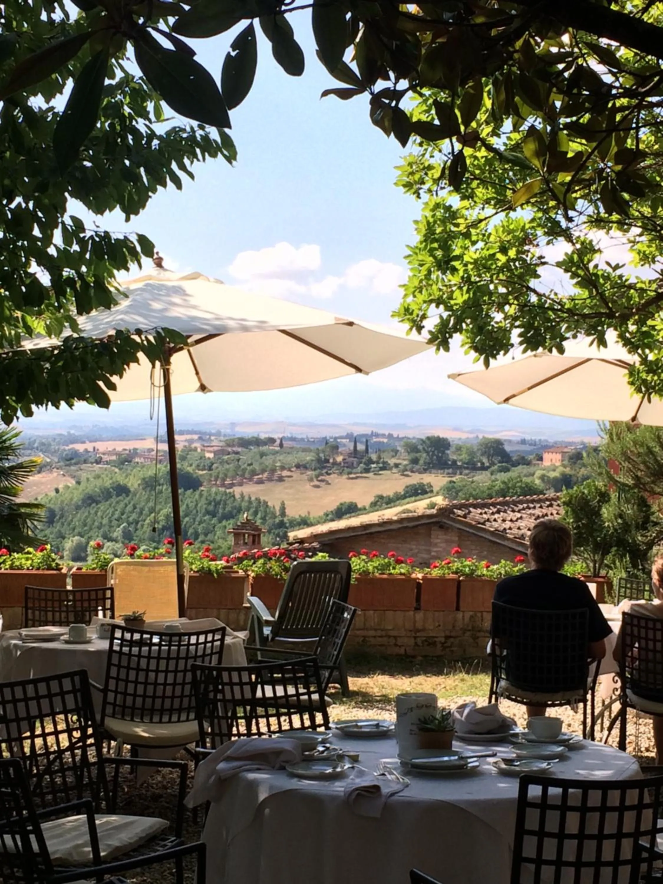Garden in Hotel Santa Caterina