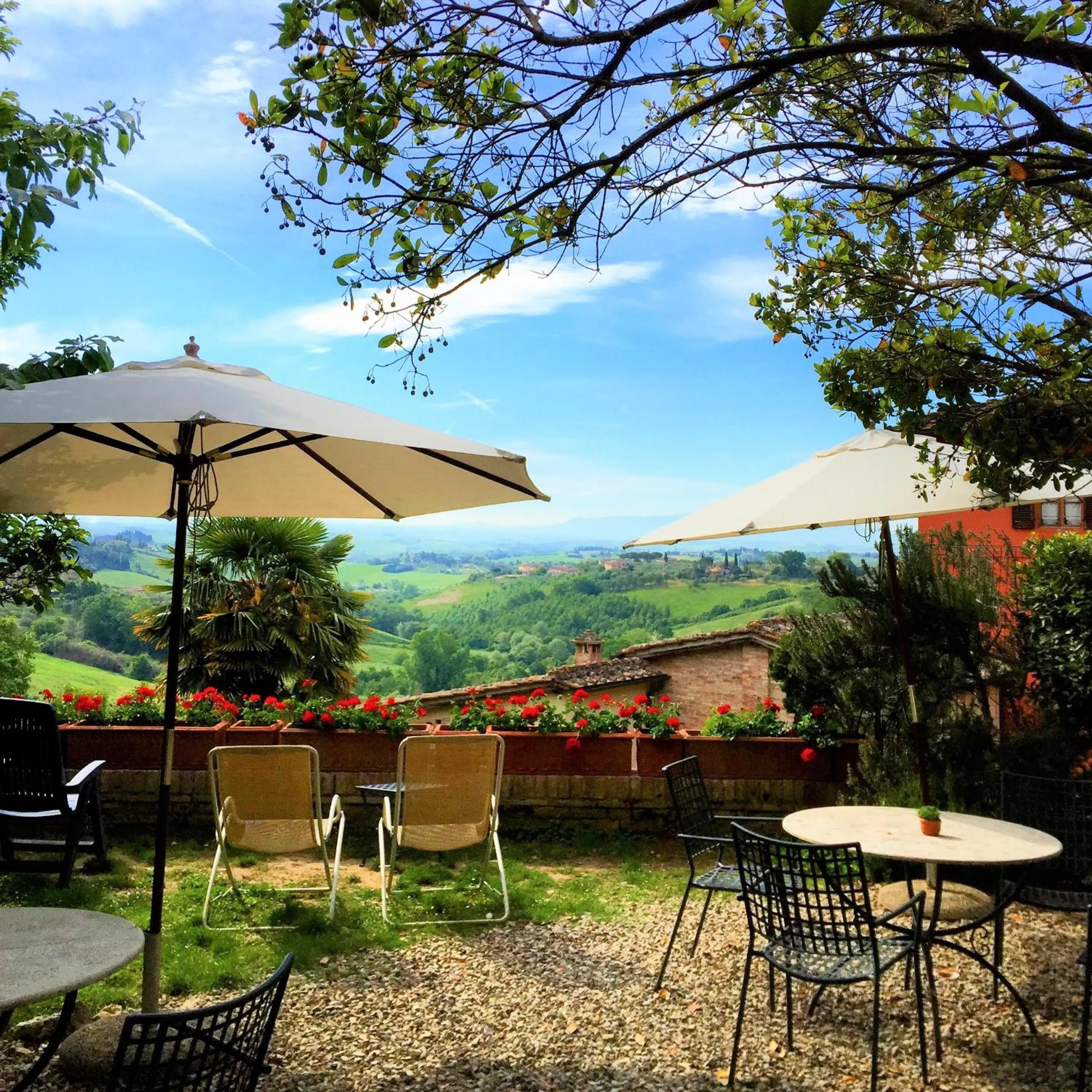Garden in Hotel Santa Caterina
