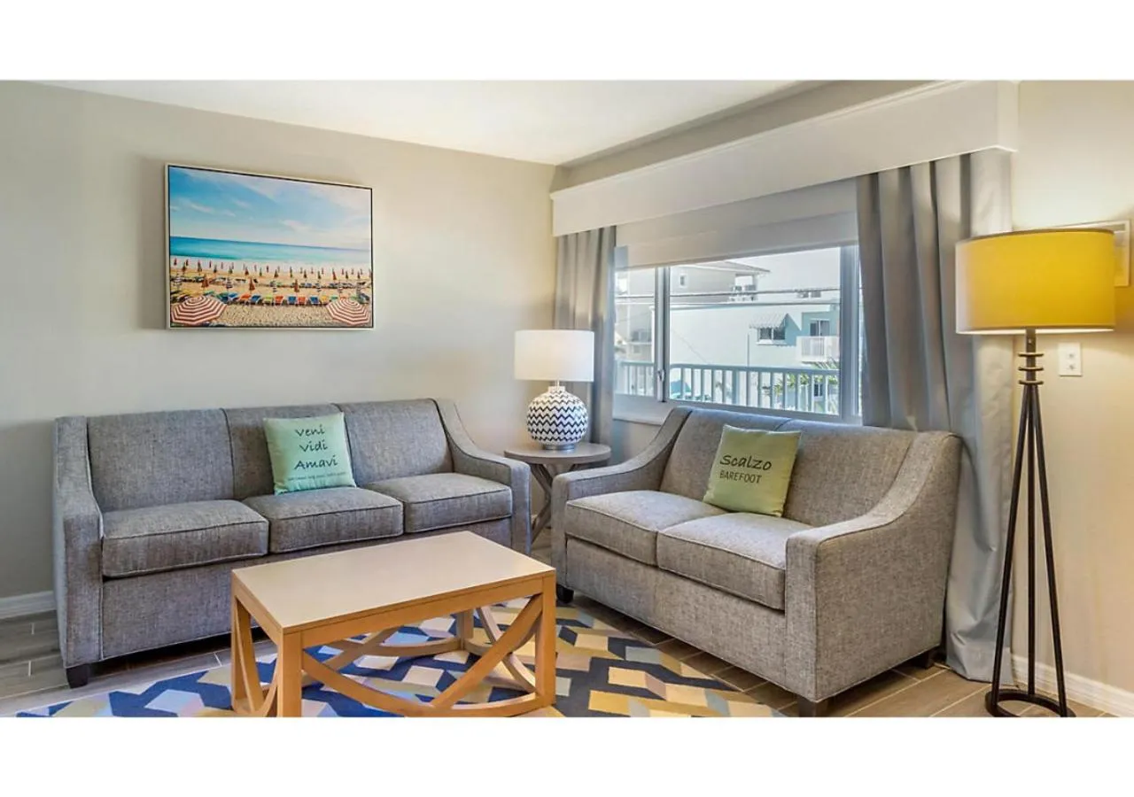 Living room in Via Roma Beach Resort