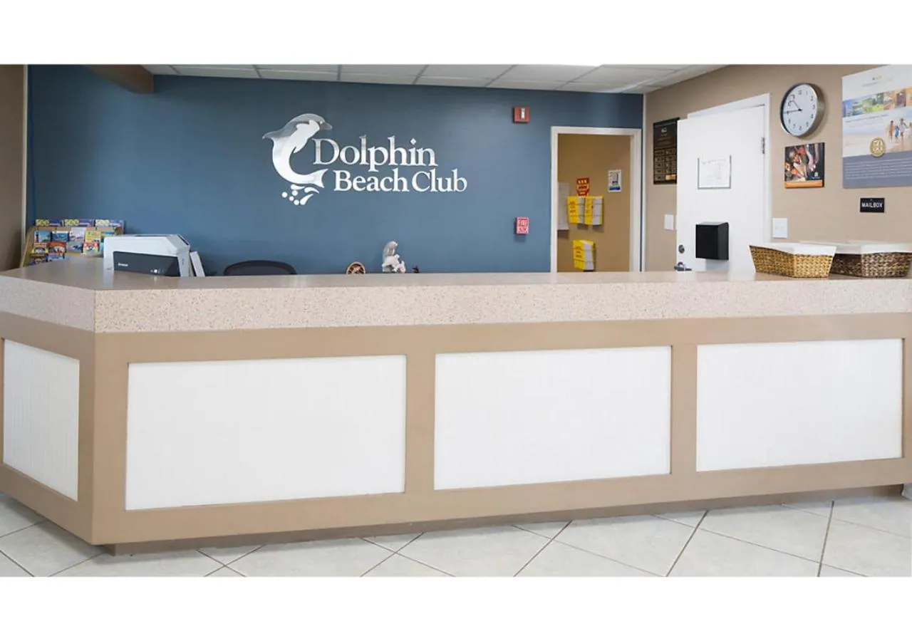 Lobby or reception in Dolphin Beach Club