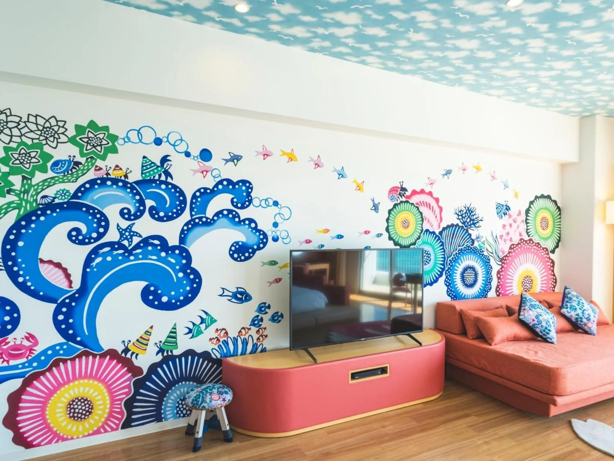 Photo of the whole room in The Orion Hotel Motobu Resort & Spa