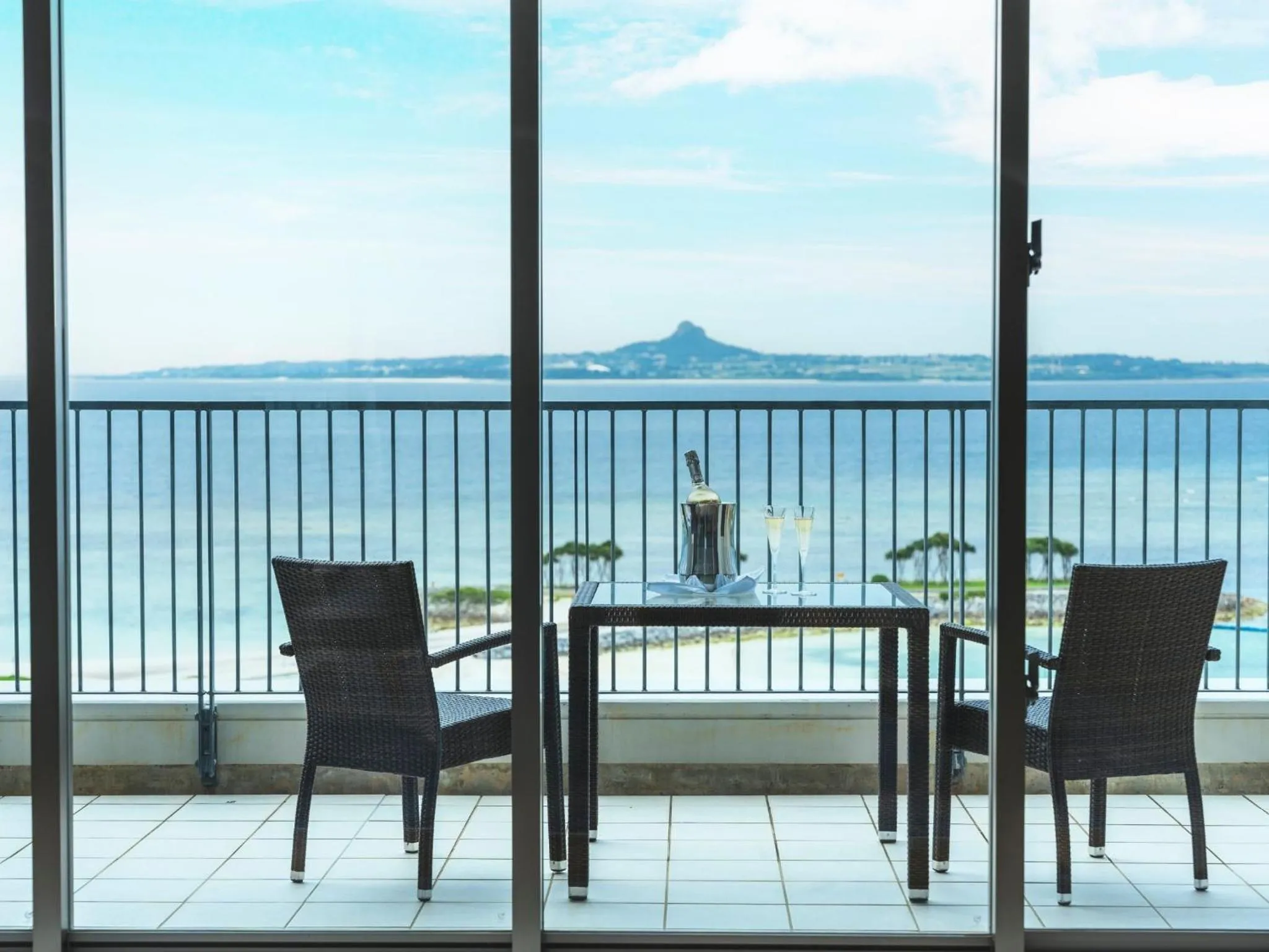 Balcony/Terrace in The Orion Hotel Motobu Resort & Spa