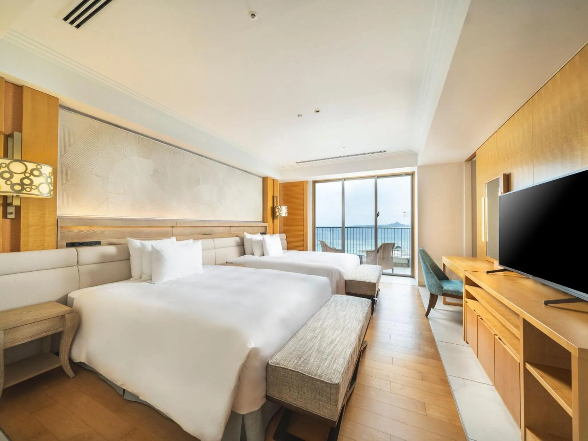 Photo of the whole room, Bed in The Orion Hotel Motobu Resort & Spa