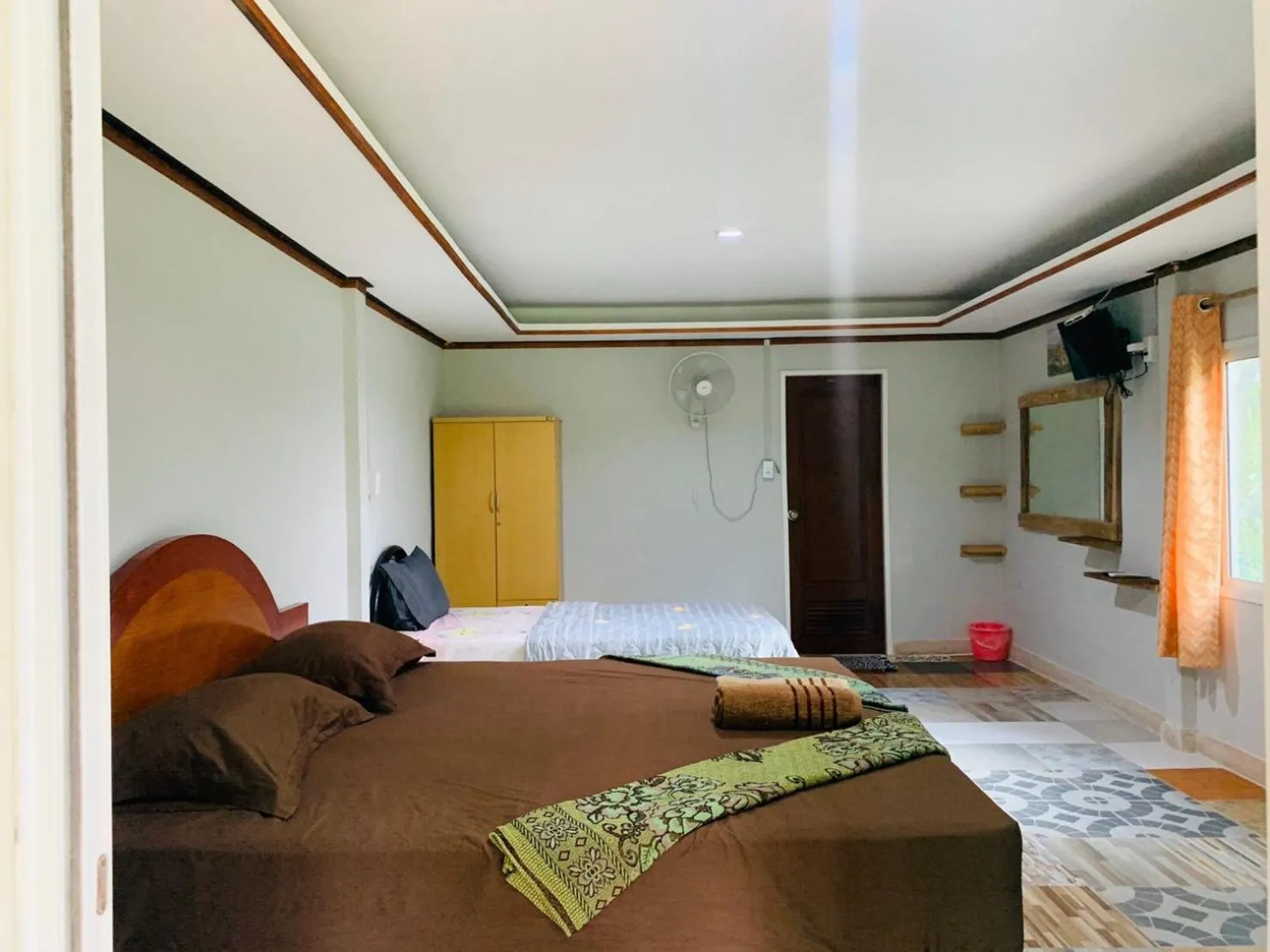 Bed in Racha Sunset Resort