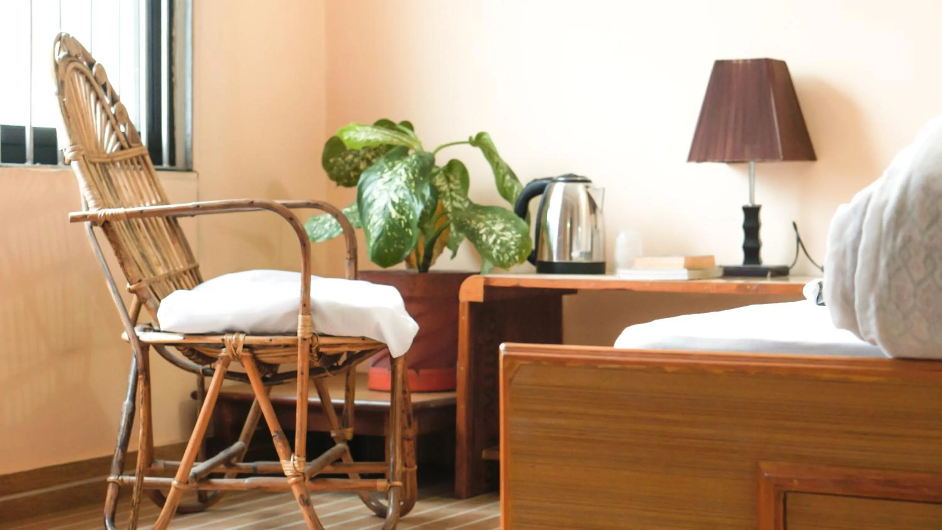 Bed in Hotel Mountain View - Lakeside Pokhara