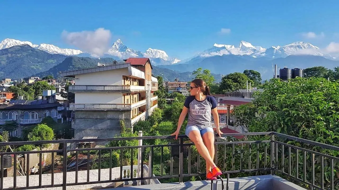 Natural landscape in Hotel Mountain View - Lakeside Pokhara
