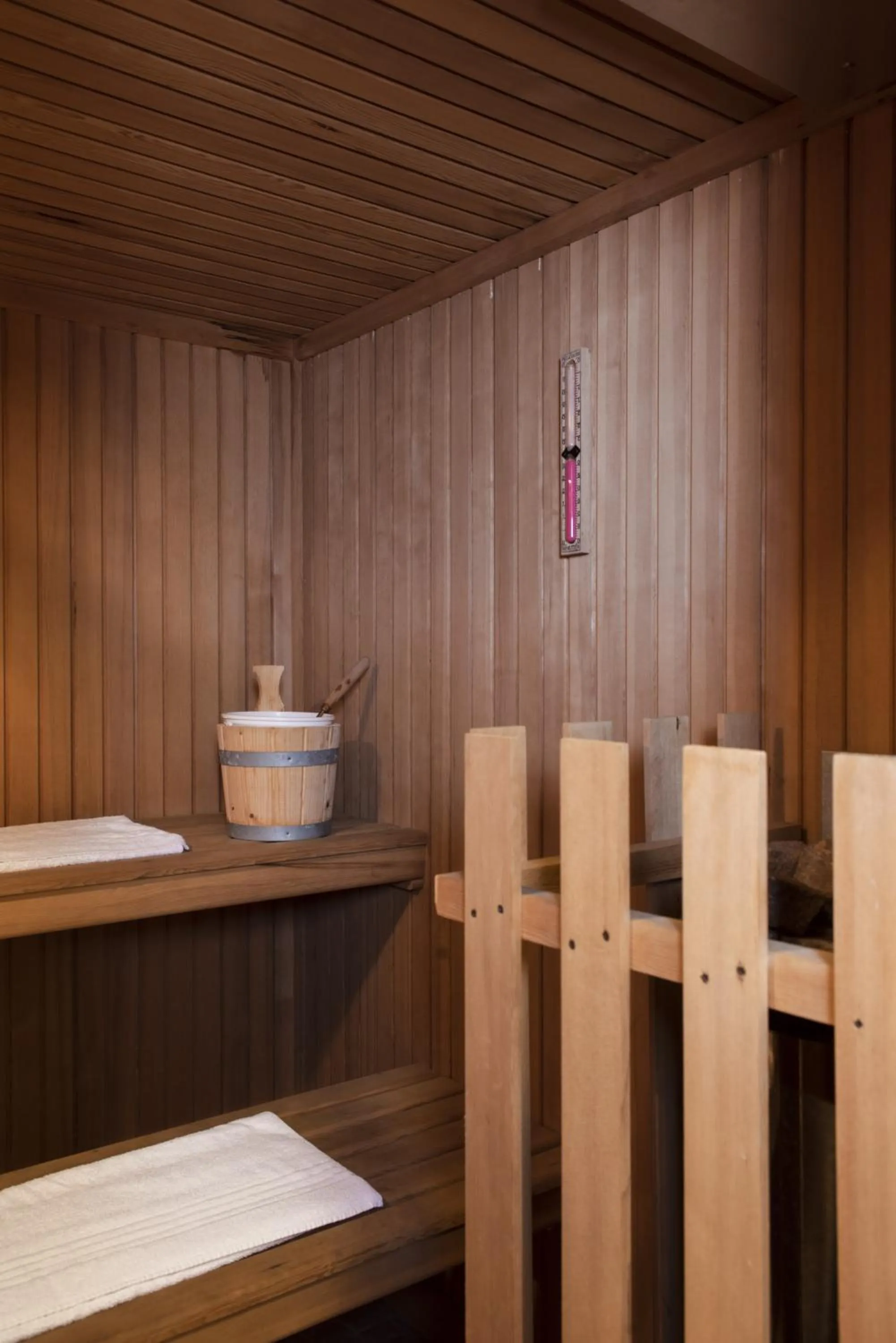 Sauna in Hotel Parma e Oriente Wellness & Spa