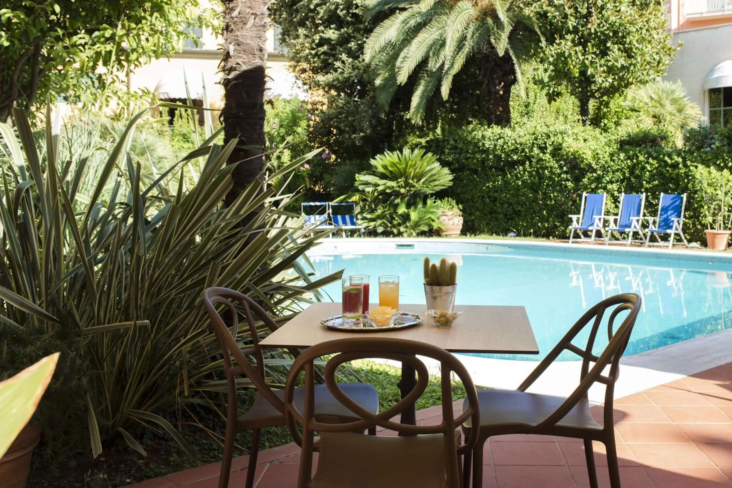 Garden in Hotel Parma e Oriente Wellness & Spa