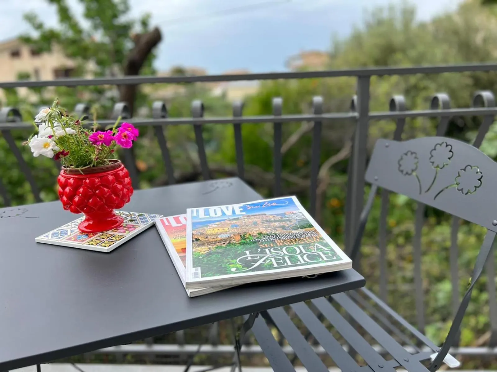 Balcony/Terrace in Il melograno
