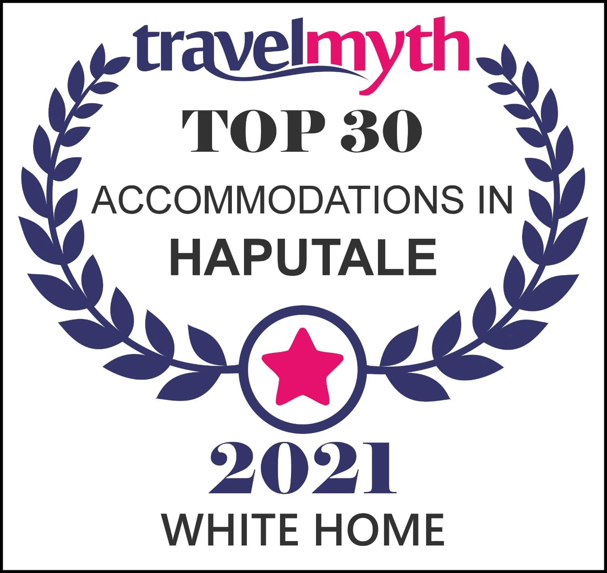 Certificate/Award in White Home