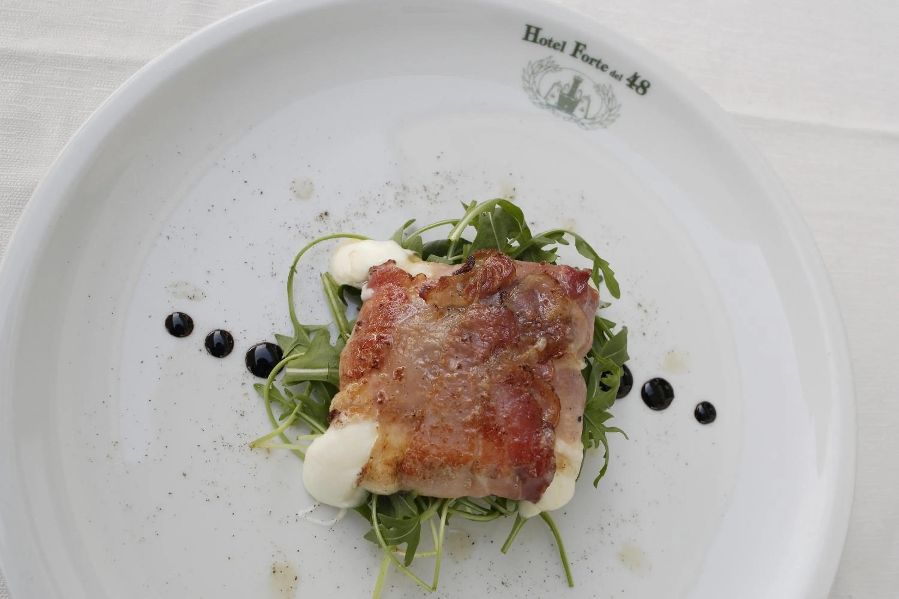 Food close-up in Hotel Forte del 48