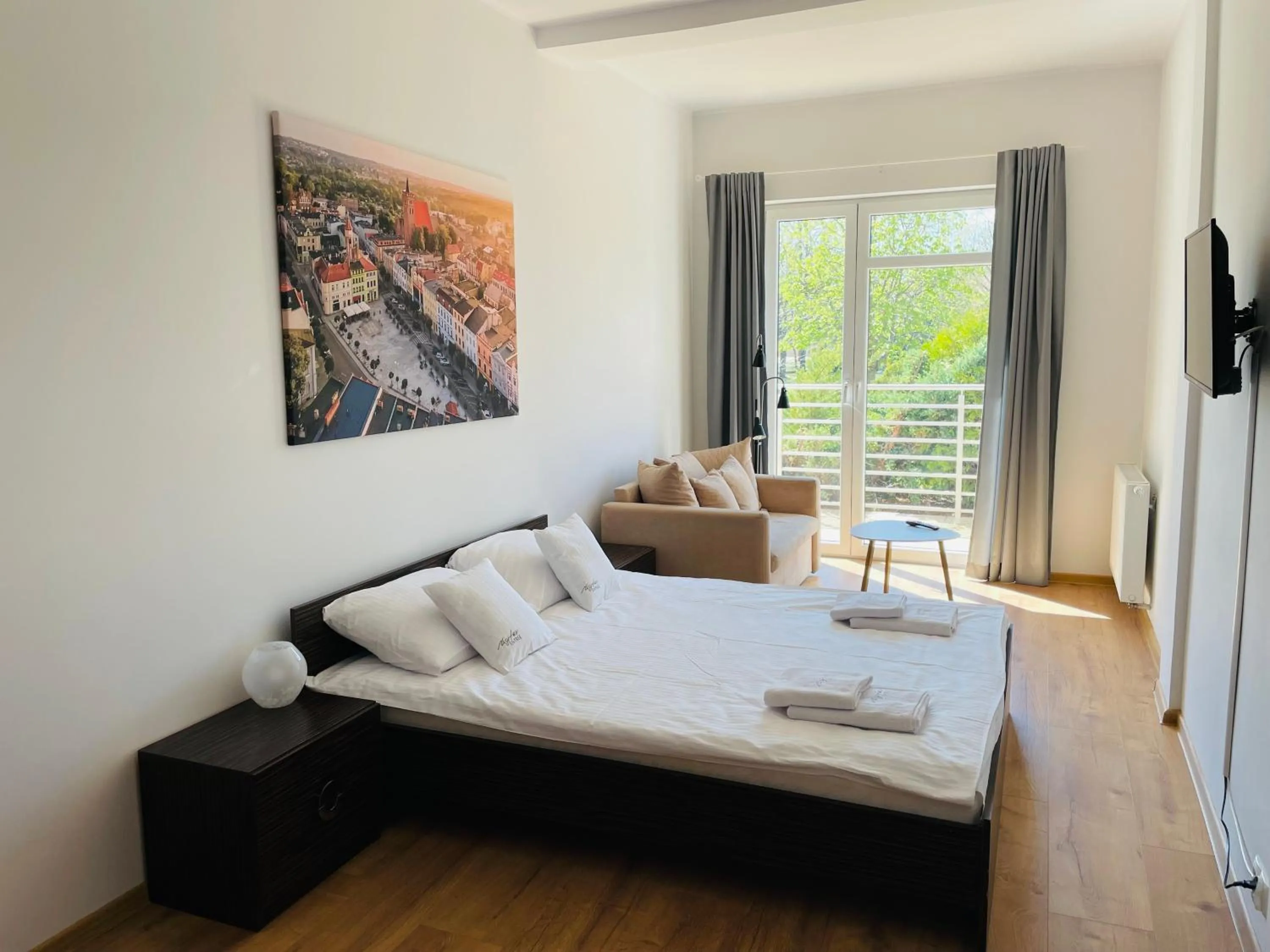 Bedroom in Wojtas Entree Apartments