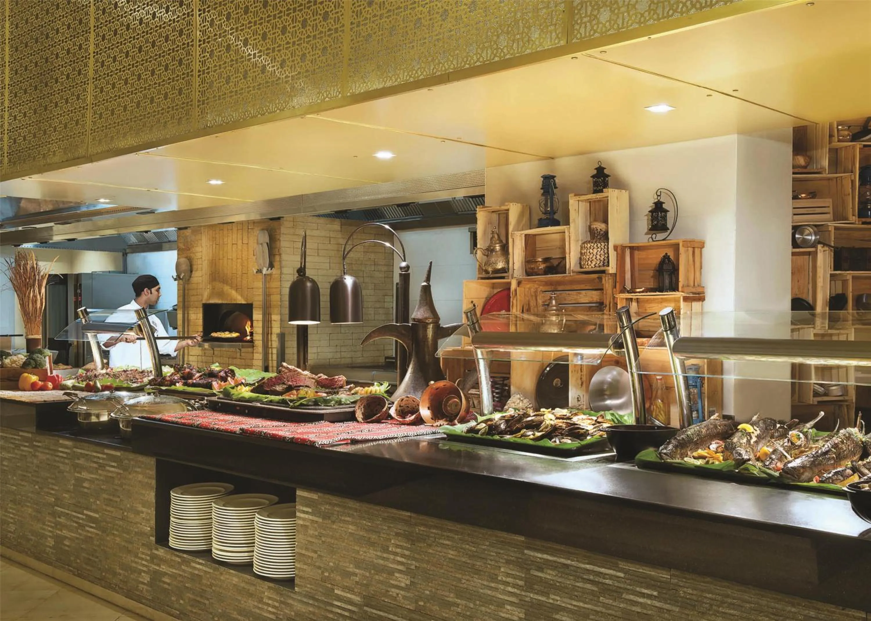Restaurant/places to eat in DoubleTree by Hilton Resort & Spa Marjan Island