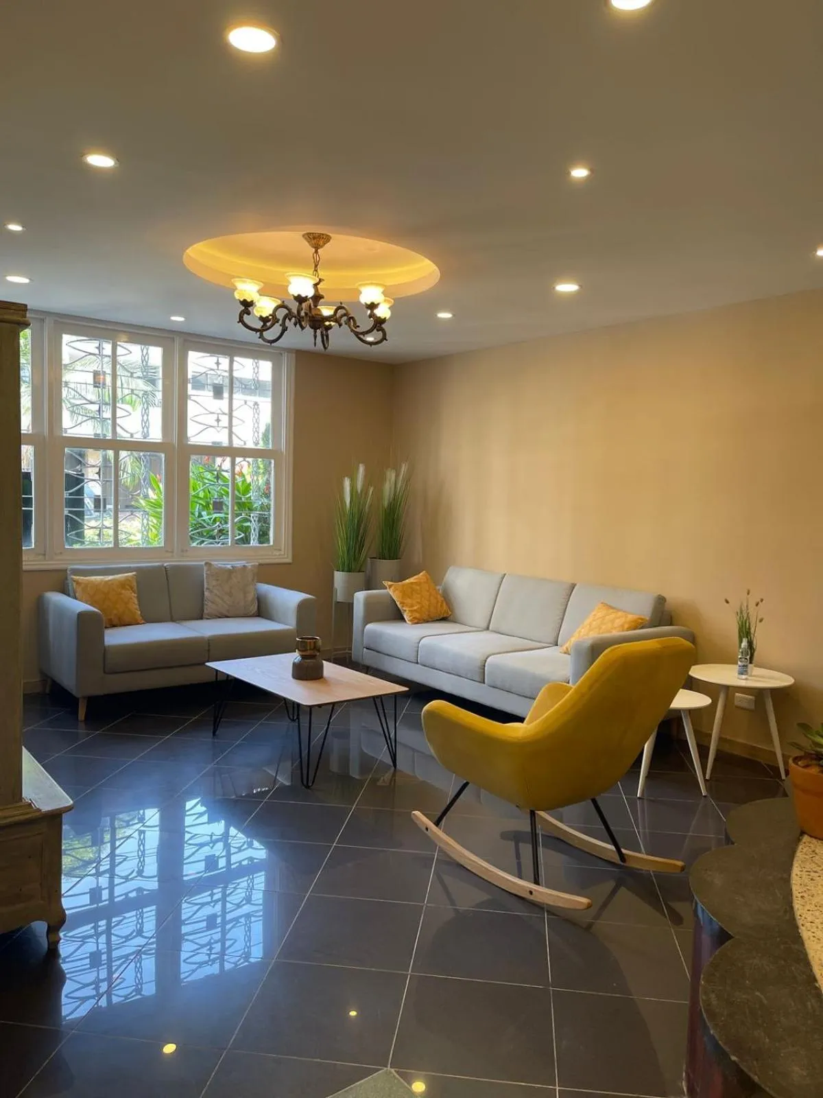 Seating area in Brana by Bernalo Hotels