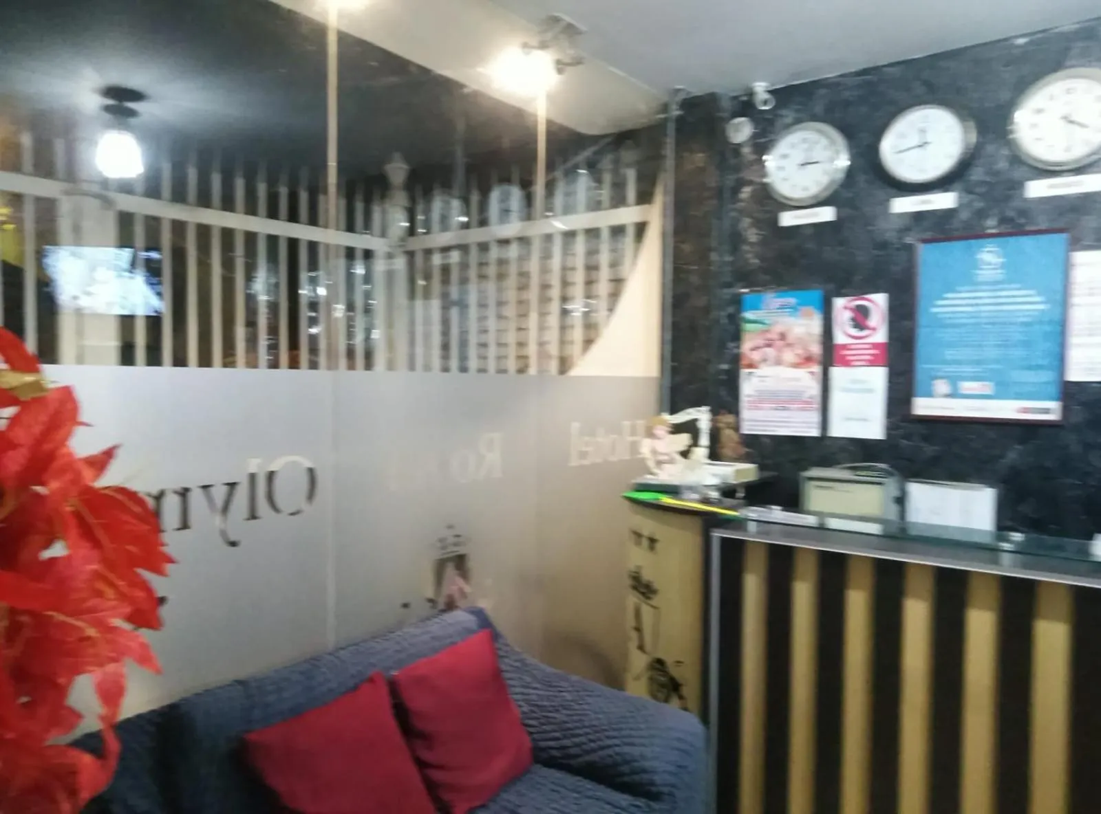 Lobby or reception in Hotel Royal Olympic