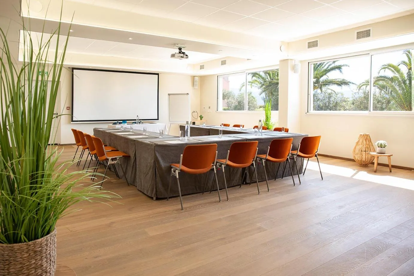 Living room in Résidence Pierre & Vacances Les Bulles de Mer