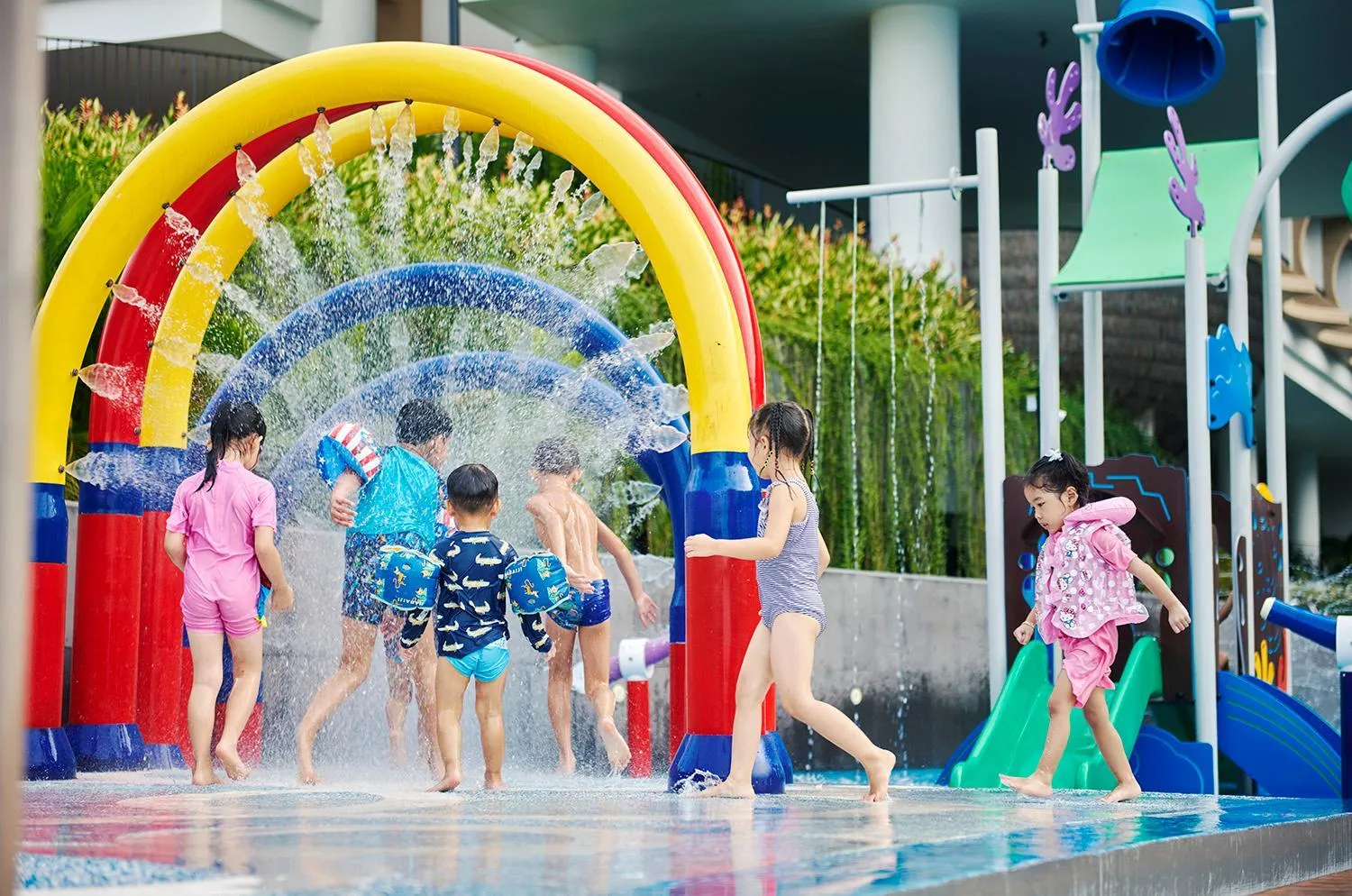 Children play ground in PARKROYAL Langkawi Resort