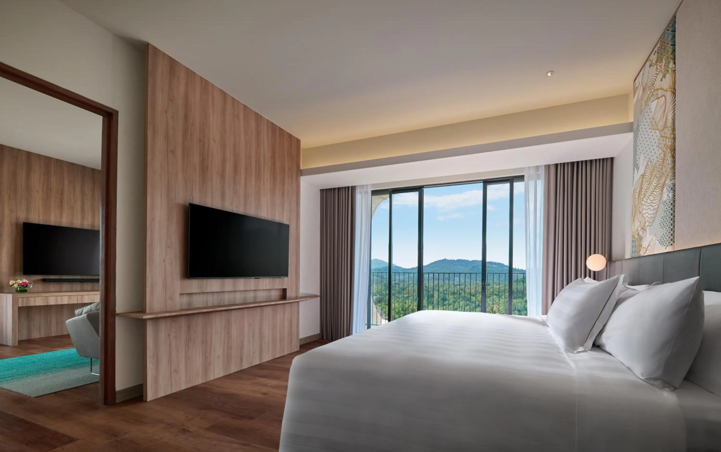 Communal lounge/ TV room, Bed in PARKROYAL Langkawi Resort