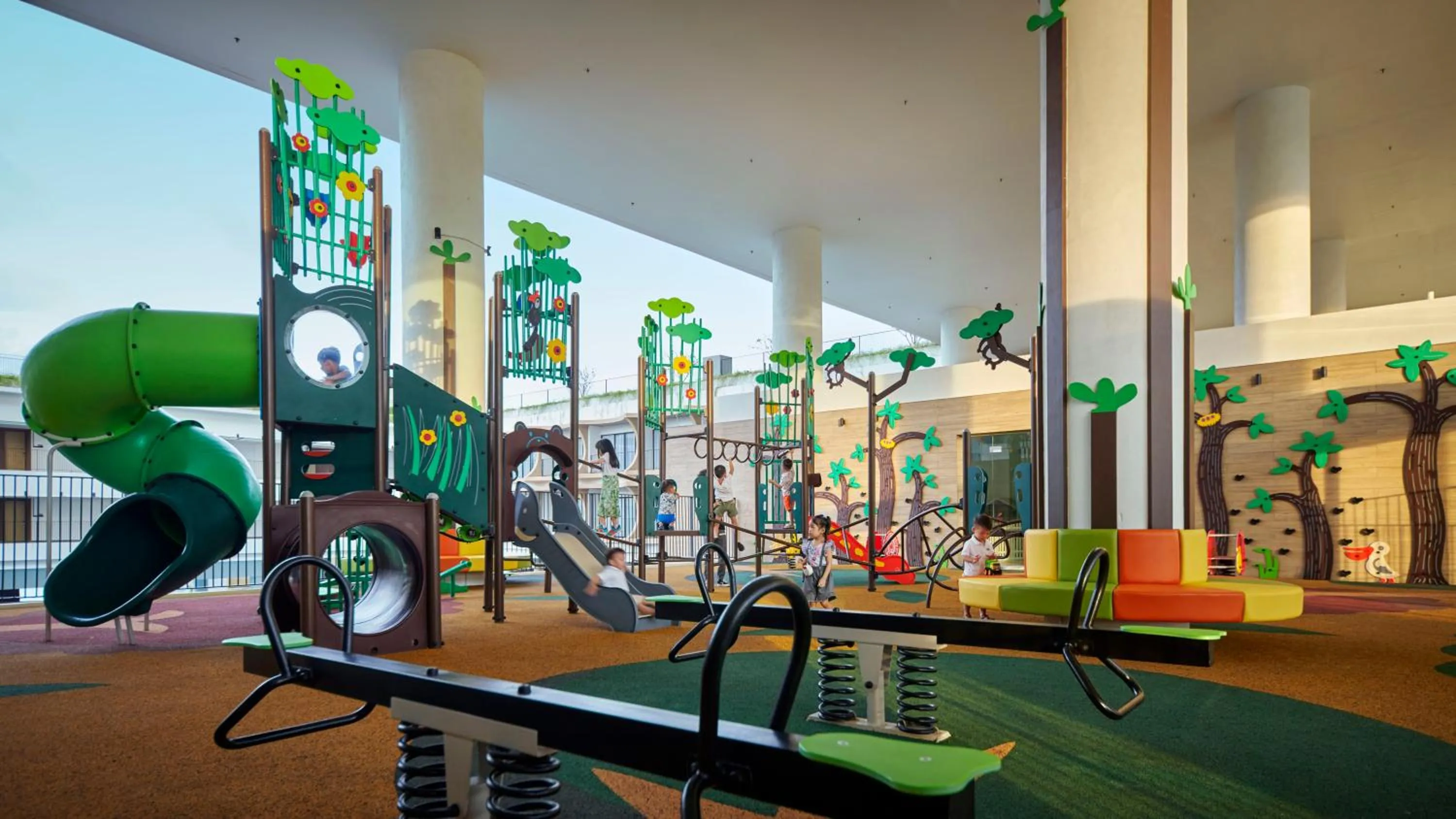 Children play ground in PARKROYAL Langkawi Resort