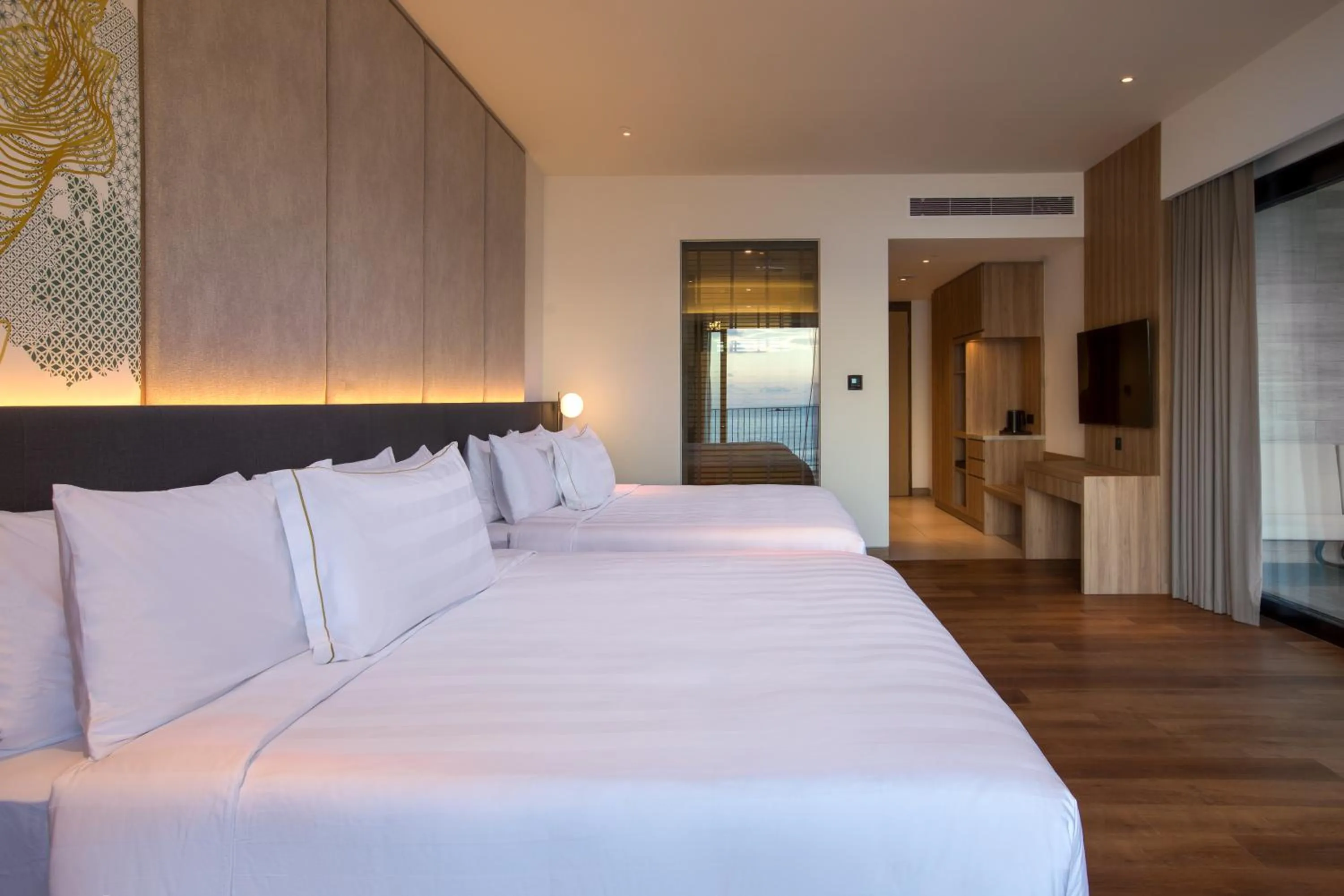 Bed in PARKROYAL Langkawi Resort