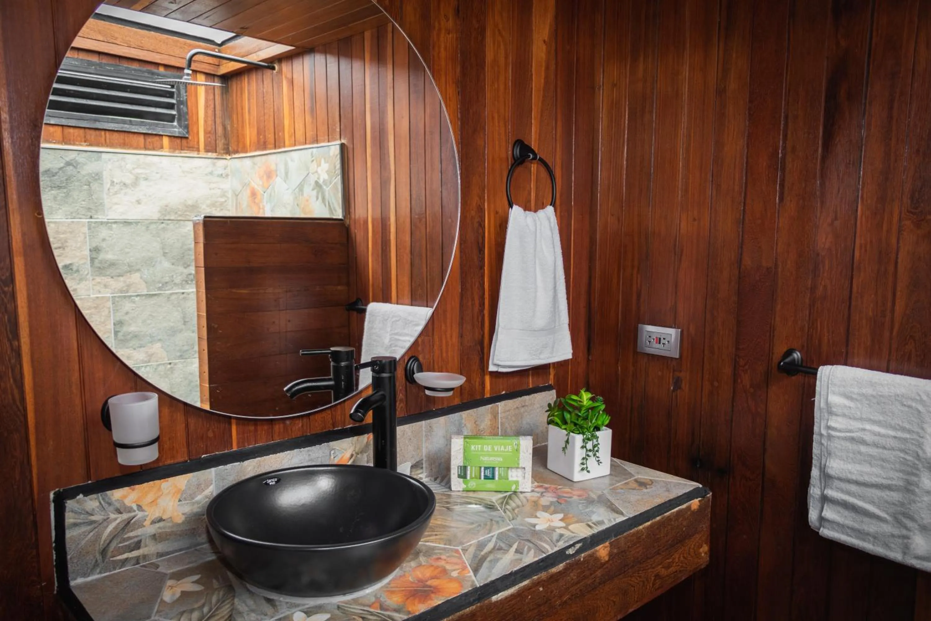 Bathroom in Glamping The Mountain