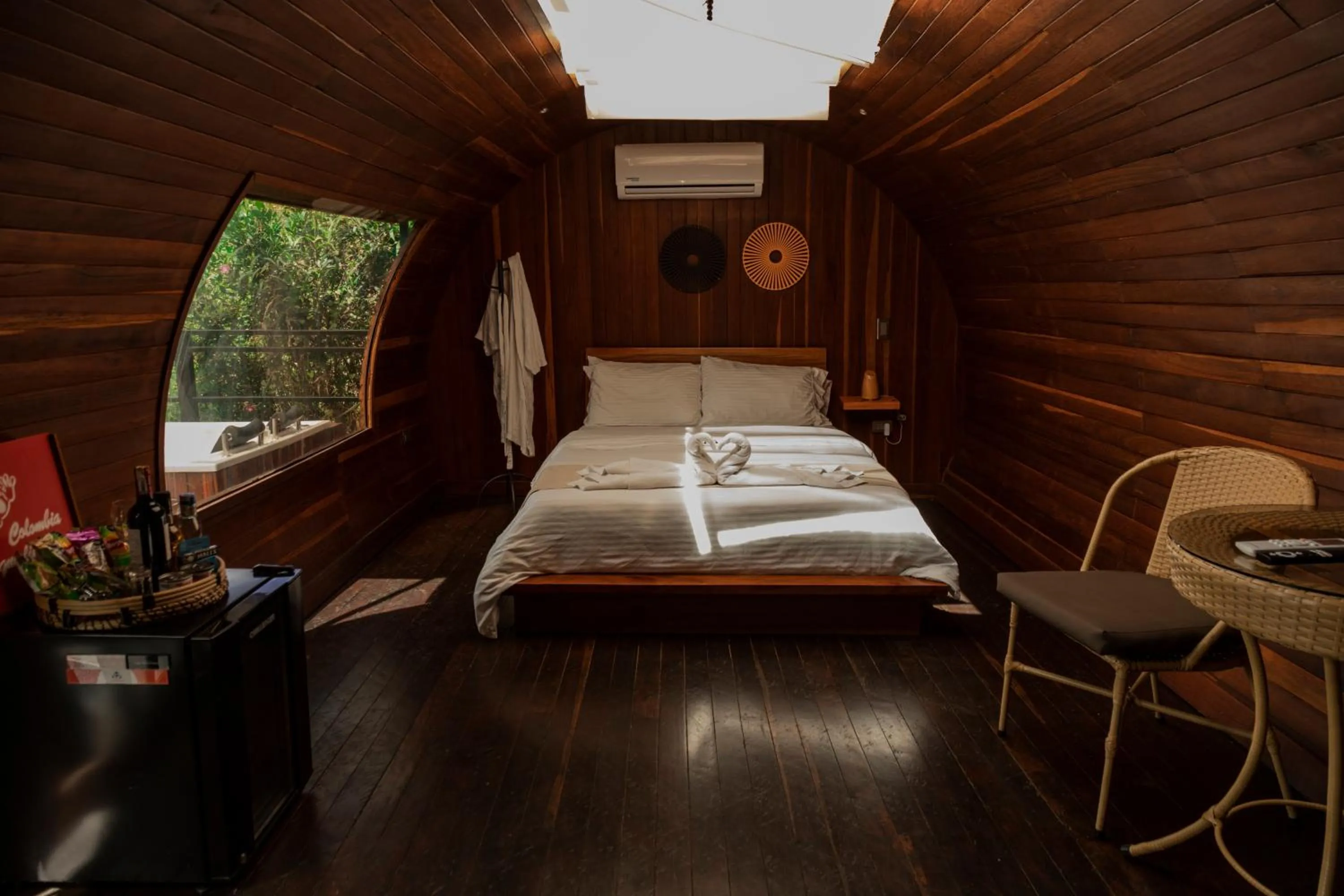 Bed in Glamping The Mountain